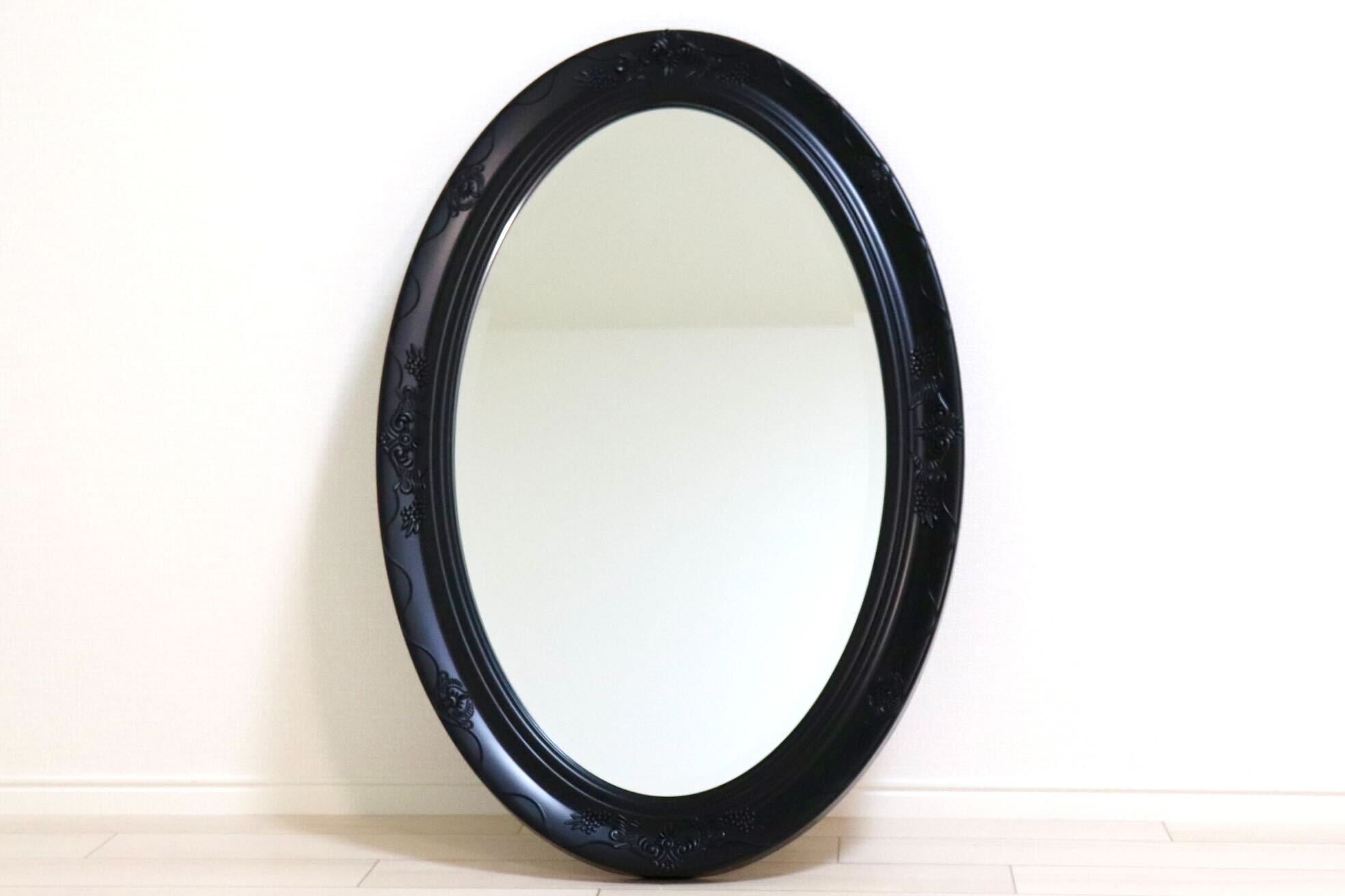 GMIK745AB○ウォールミラー 壁掛け鏡 姿見 壁掛けミラー 全身鏡 立て掛けミラー 鏡 クラシック調