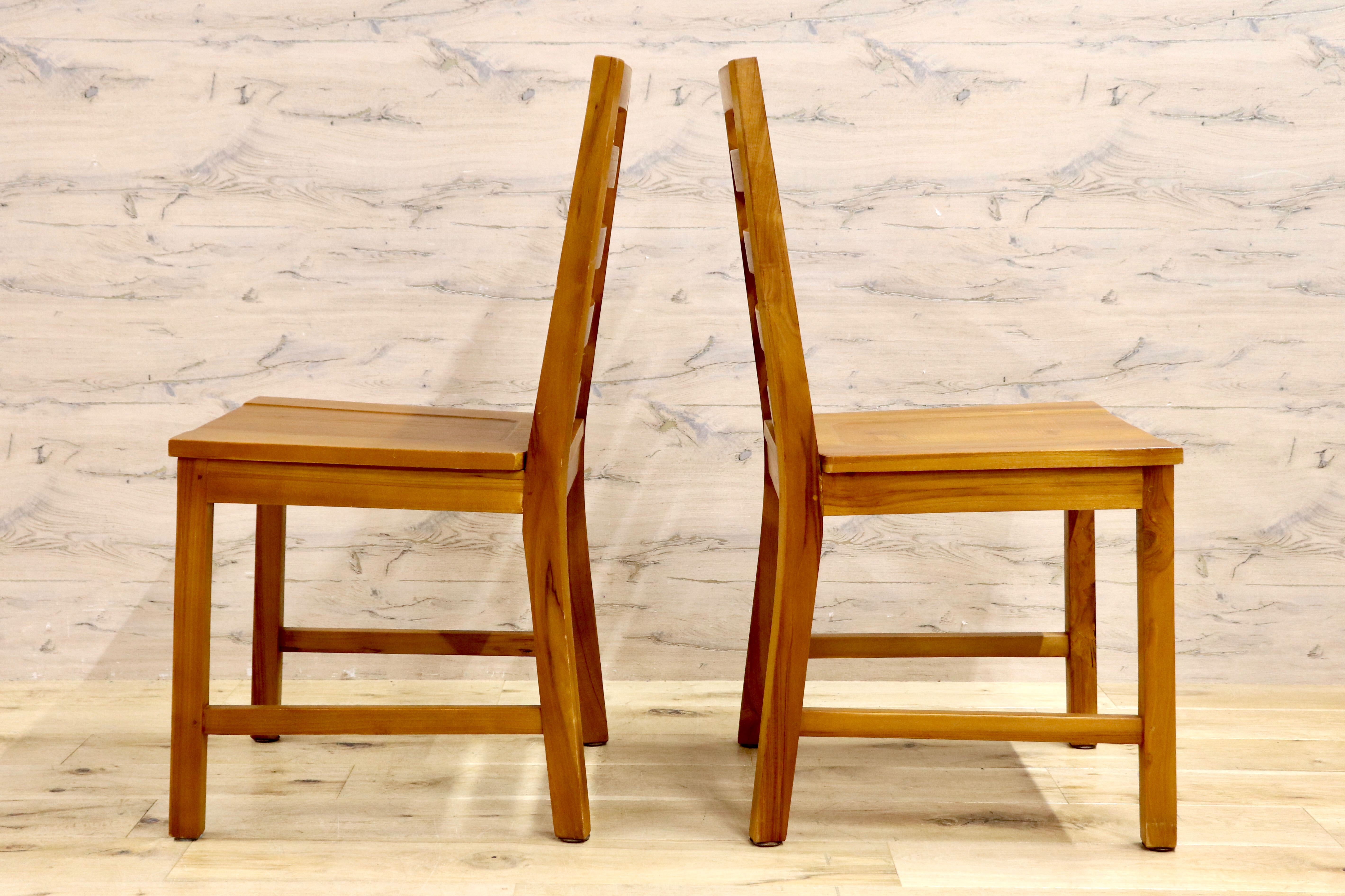 GMIS16B○SCANTEAK / スキャンティーク ダイニングチェア 2脚セット 食卓椅子 チーク無垢材 北欧スタイル シンプル ナチュラル モダン