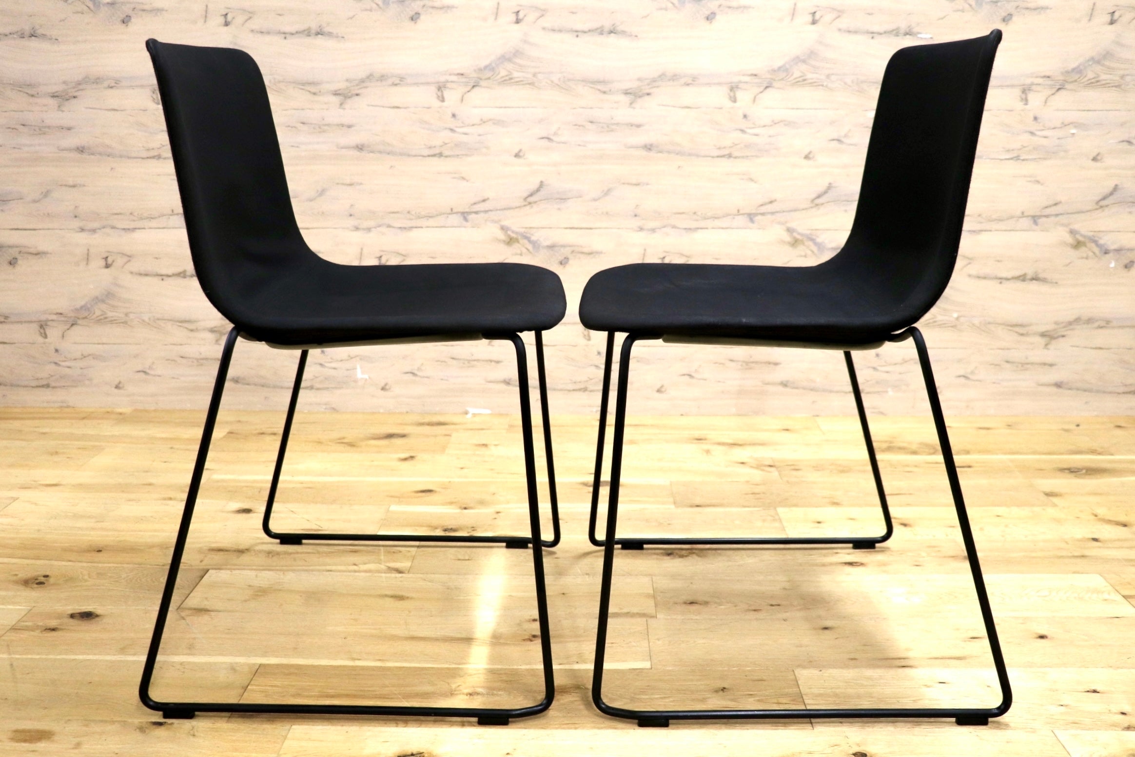 GMJS116C○FREDERICIA / フレデリシア スタッキングチェア ダイニングチェア アームレスチェア デンマーク ファブリック モダン 2脚セット