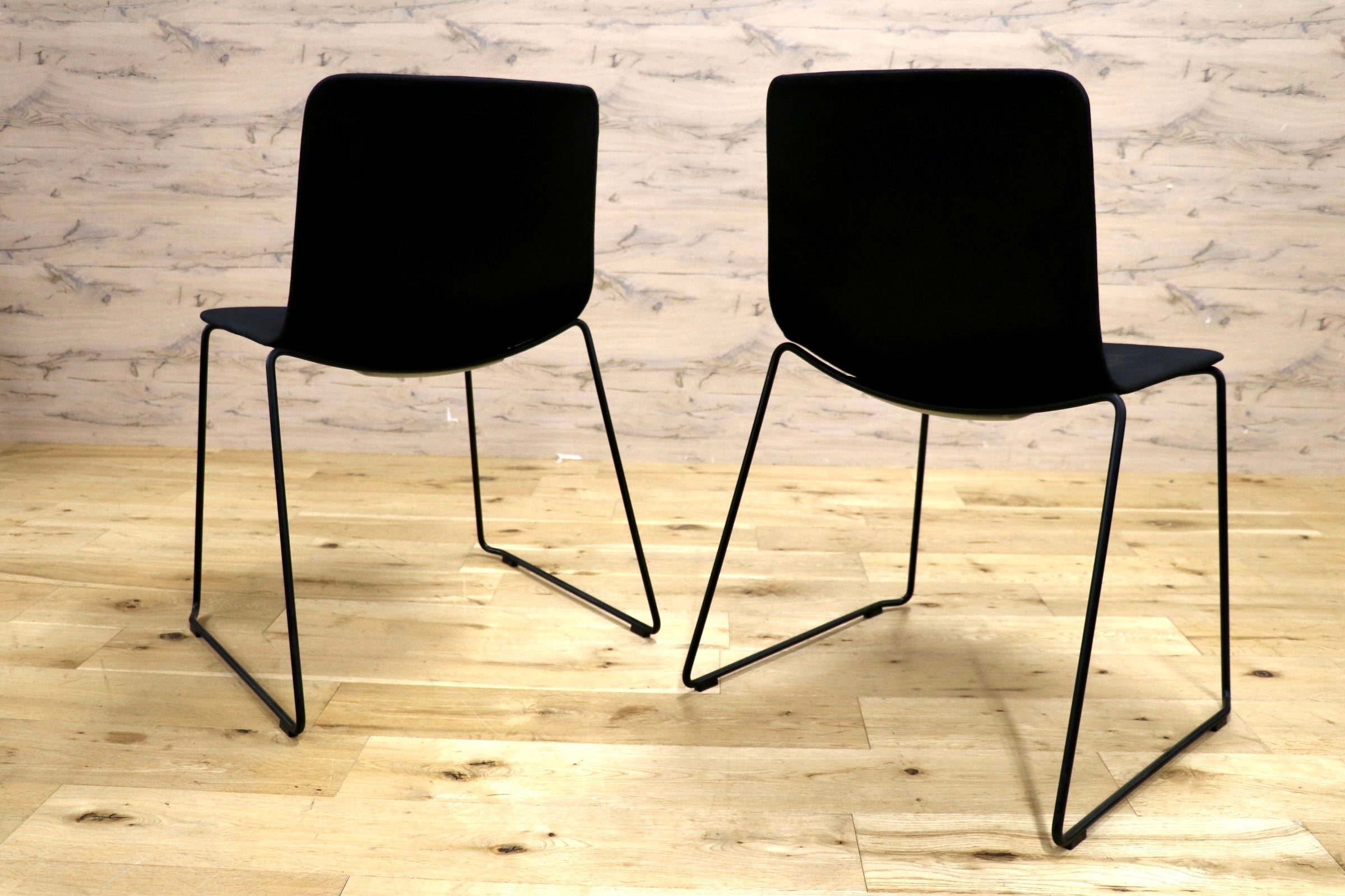 GMJS116C○FREDERICIA / フレデリシア スタッキングチェア ダイニングチェア アームレスチェア デンマーク ファブリック モダン 2脚セット