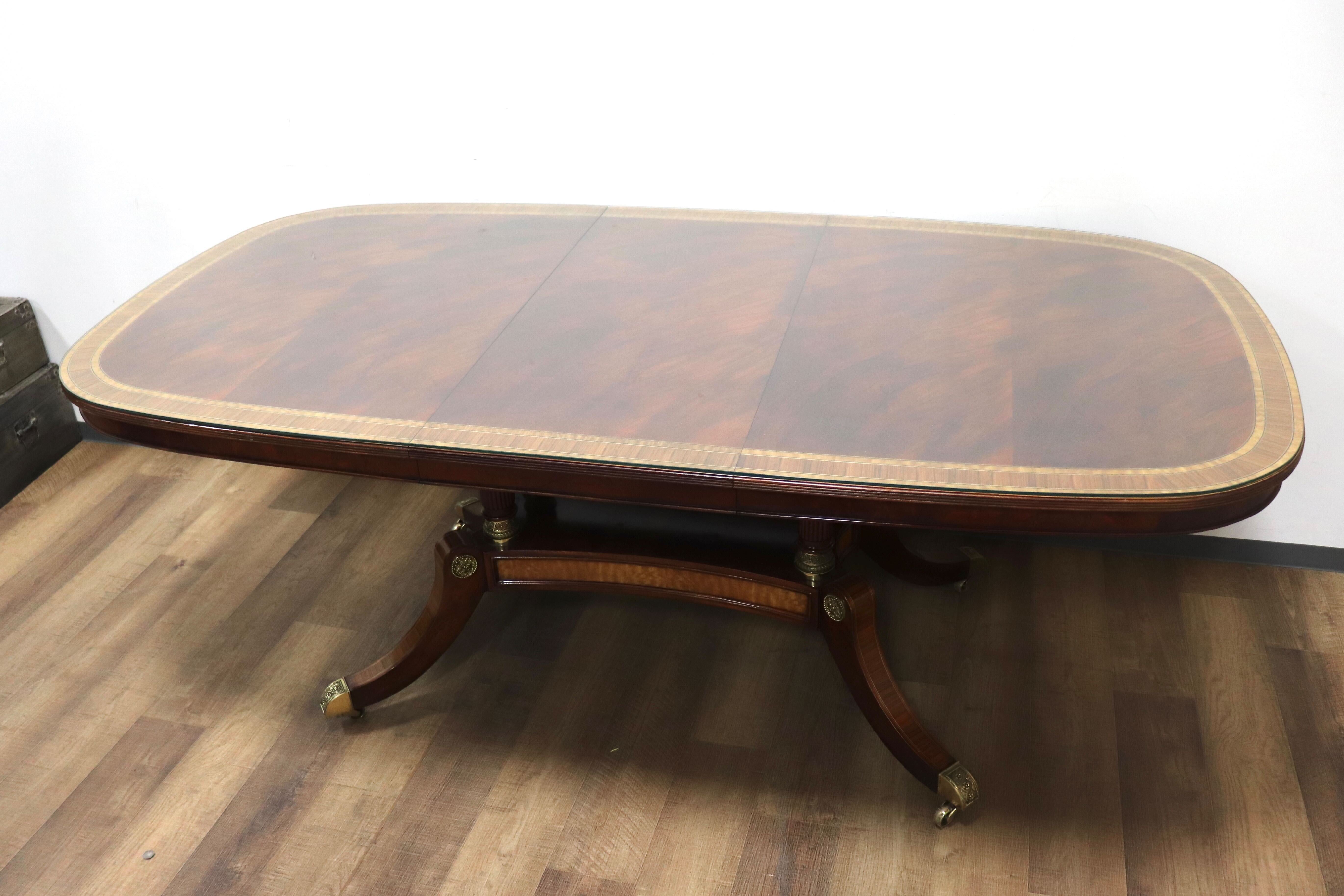 GMHK287G○THEODORE ALEXANDER / セオドアアレキサンダー ダイニングテーブル 伸長式 マホガニー材 英国 イギリス 定価約150万
