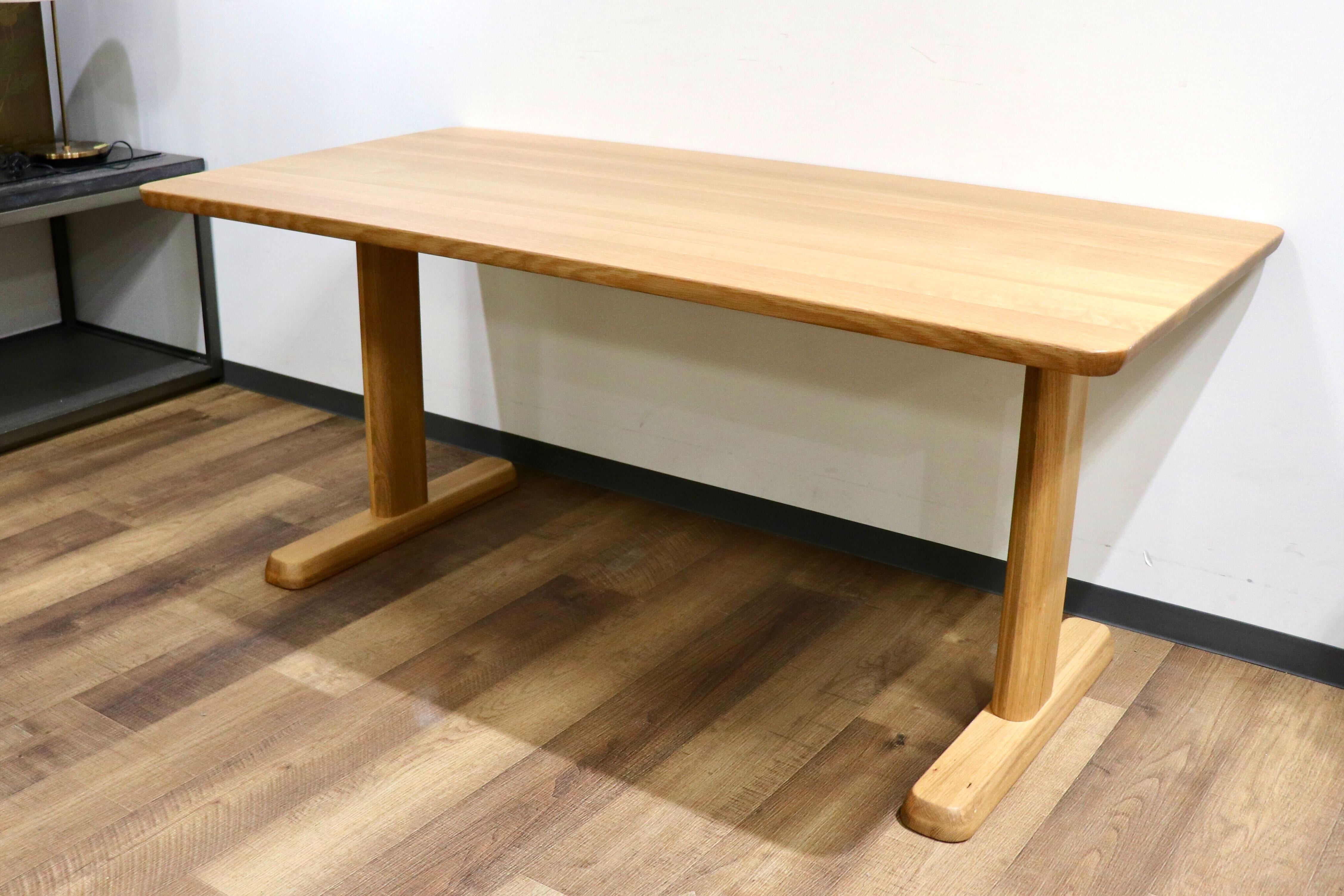 GMHK861○イバタインテリア / ibata ダイニングテーブル 食卓テーブル 机 テーブル 作業台 楢材 北欧スタイル 飛騨家具 展示品