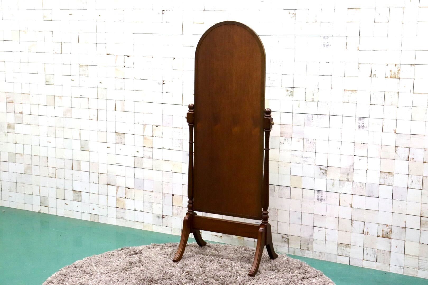 GMGS136○maruni / マルニ 地中海 スタンドミラー 全身鏡 姿見 クラシック ディレクトワール様式 約10万