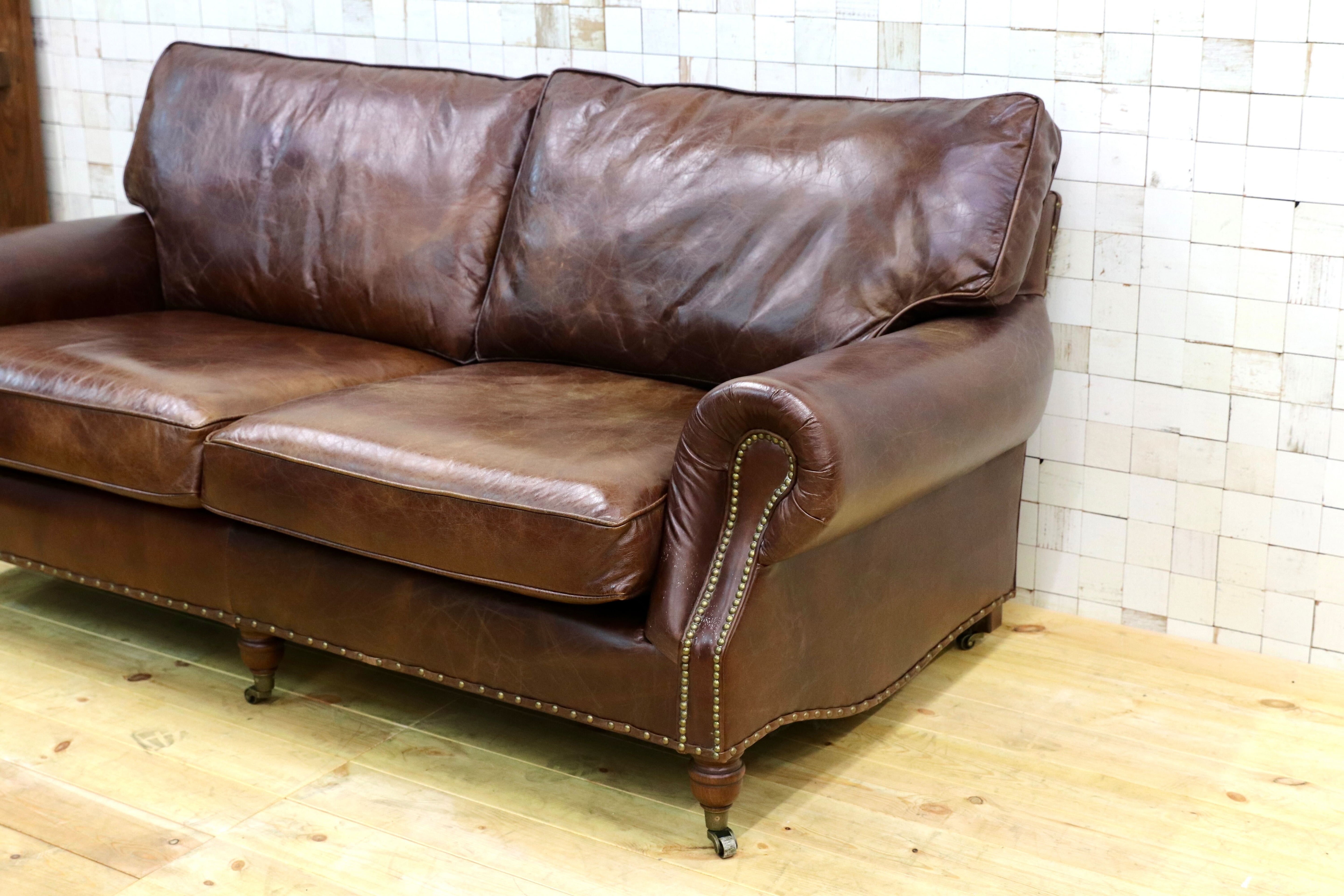 GMHO33○HALO / ハロ BALMORAL 3P SOFA バルモラル 3人掛けソファ トリプルソファ 英国ヴィンテージスタイル アスプルンド 定価59.4万