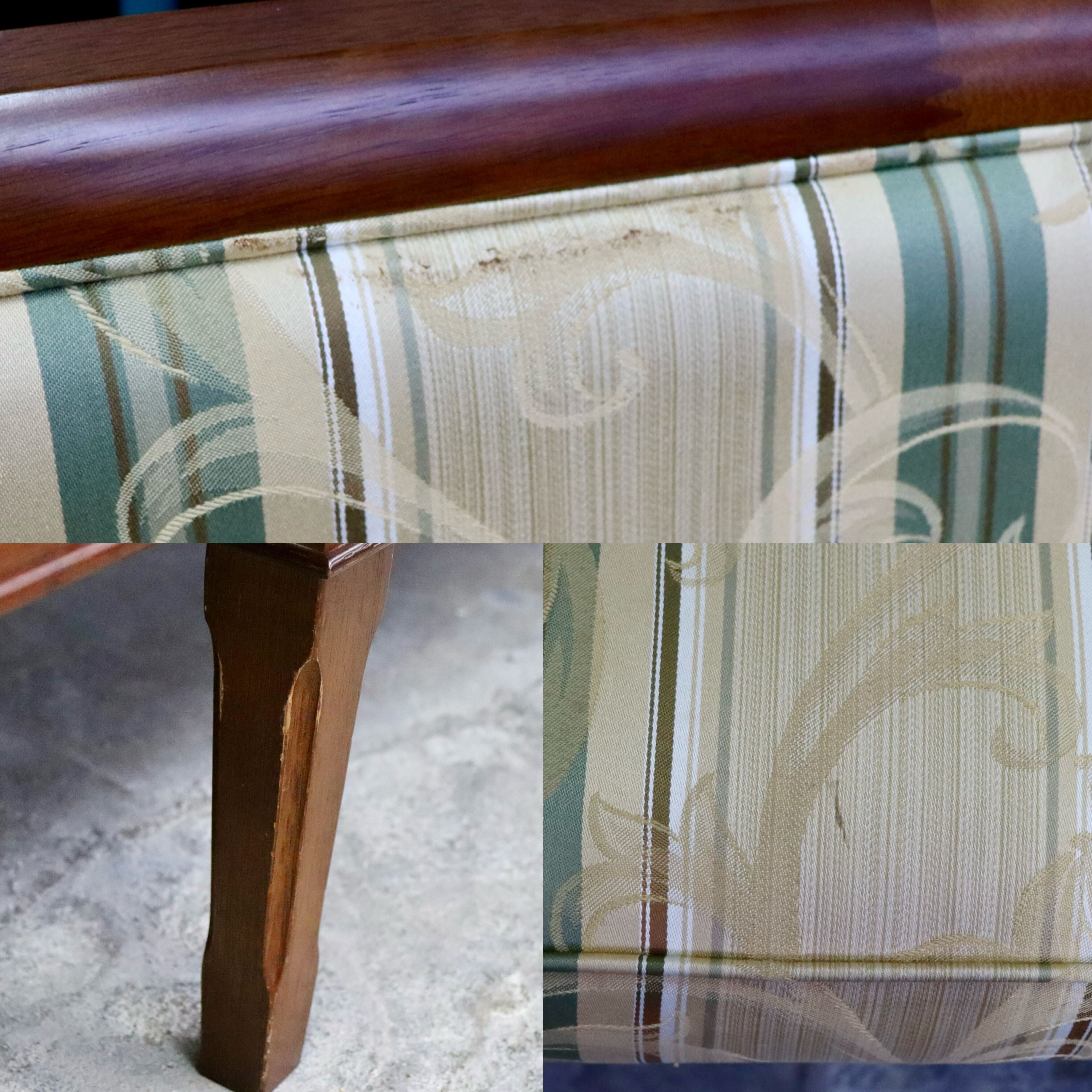 GMIK592○maruni / マルニ ニースⅡ 地中海 3人掛けソファ トリプルソファ 長椅子 ファブリック ヨーロピアン クラシック 定価約32万