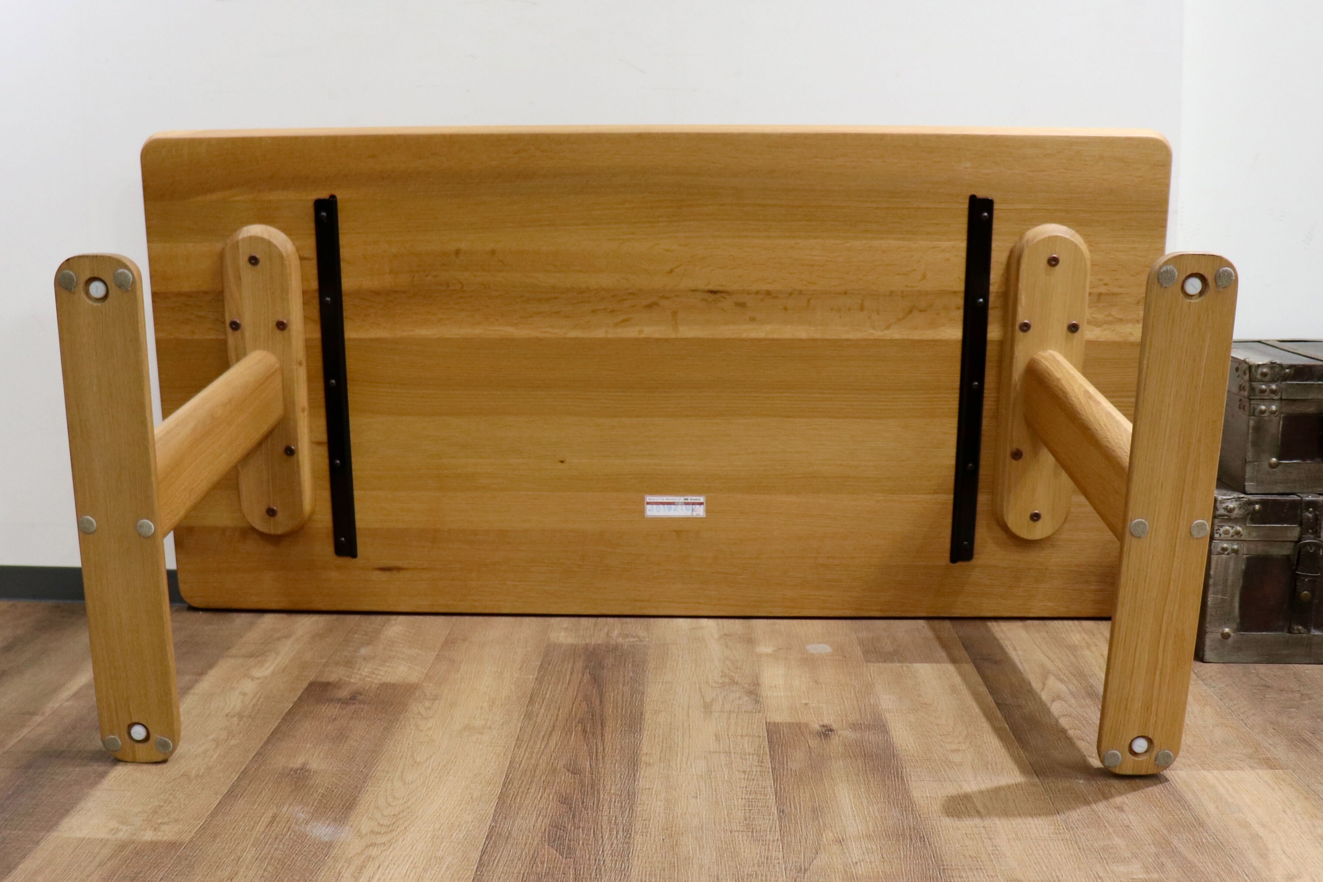 GMHK861○イバタインテリア / ibata ダイニングテーブル 食卓テーブル 机 テーブル 作業台 楢材 北欧スタイル 飛騨家具 展示品