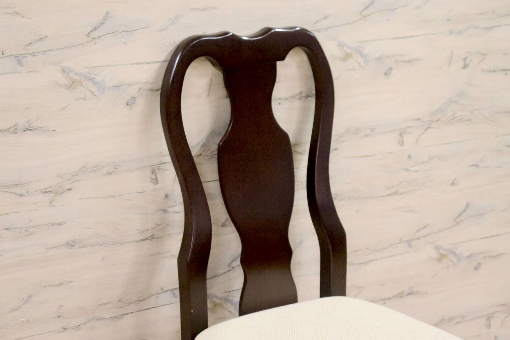 GMHH93A○IDC大塚家具 クイーンズ C91AL ダイニングチェア 食卓椅子 クラシック ヨーロピアン 名作 高級家具