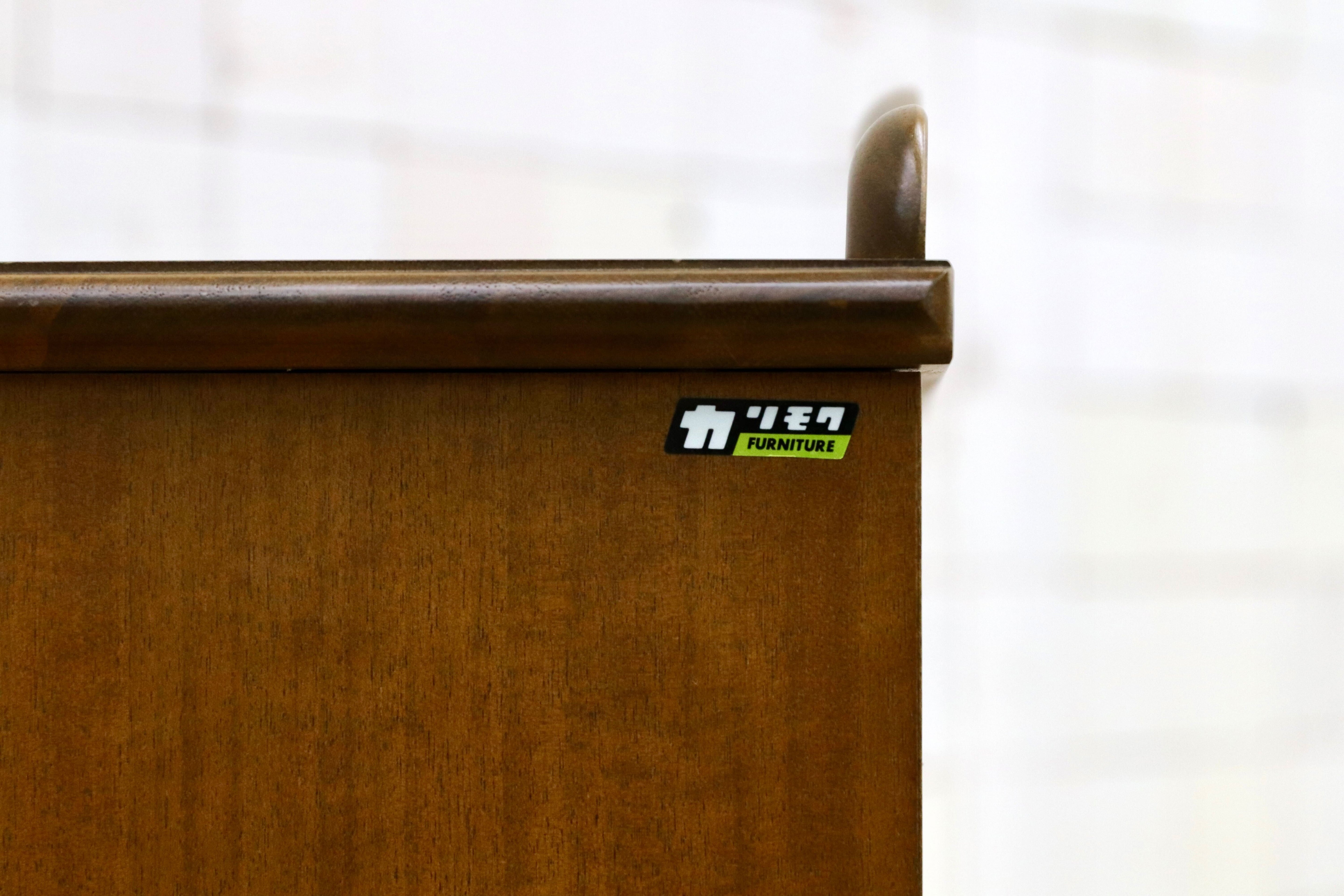 GMIS26A○karimoku / カリモク 電話台 FAX台 サイドチェスト サイドキャビネット レトロ カントリー 国産家具 引出し 収納家具