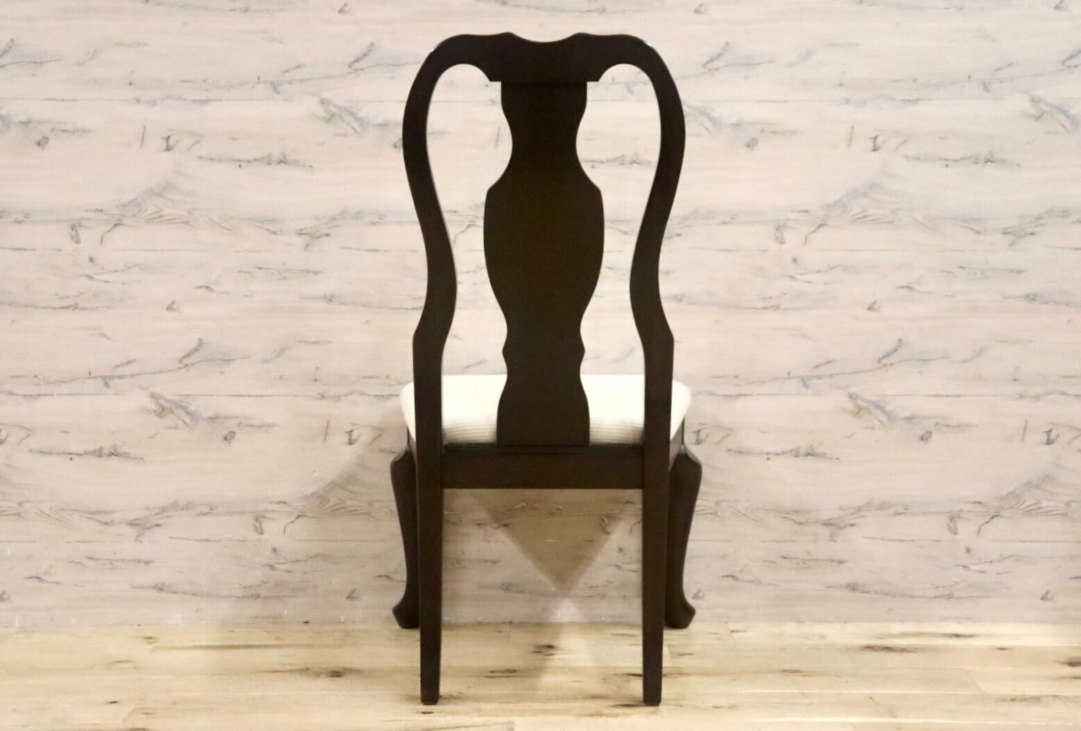 GMHH93A○IDC大塚家具 クイーンズ C91AL ダイニングチェア 食卓椅子 クラシック ヨーロピアン 名作 高級家具