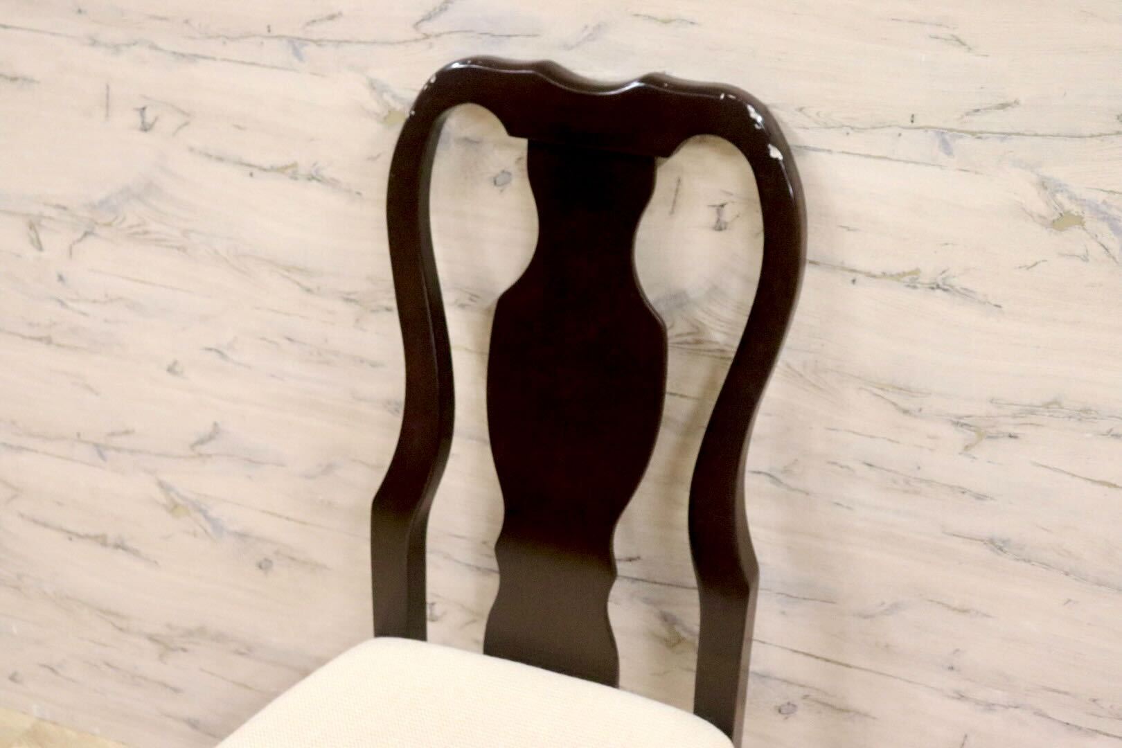 GMHH93B○IDC大塚家具 クイーンズ C91AL ダイニングチェア 食卓椅子 クラシック ヨーロピアン 名作 高級家具