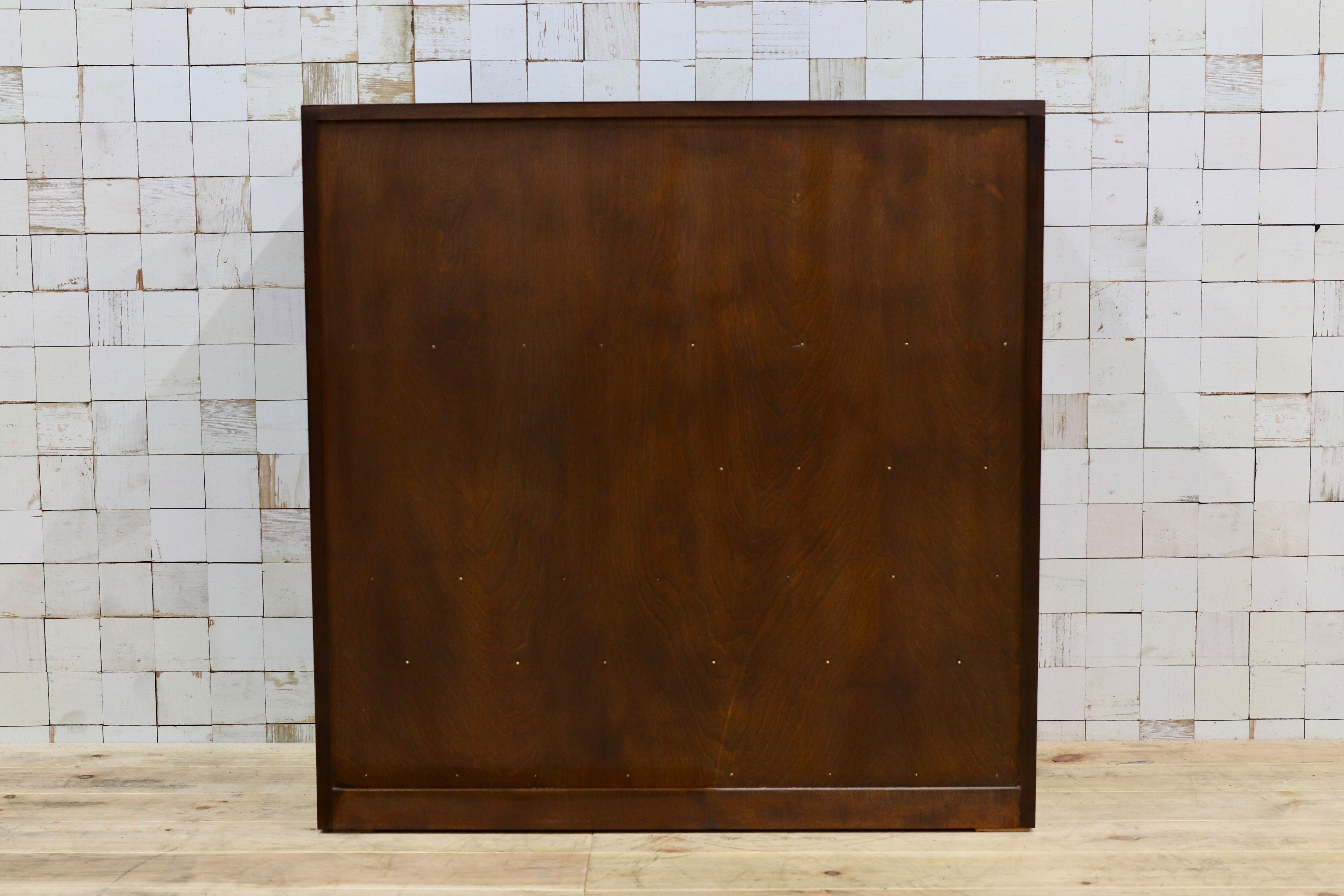 GMIS21○松本民芸家具 茶棚 飾り棚 サイドボード キャビネット リビングボード ミズメザクラ 無垢材 和家具 和モダン 民藝 約60万