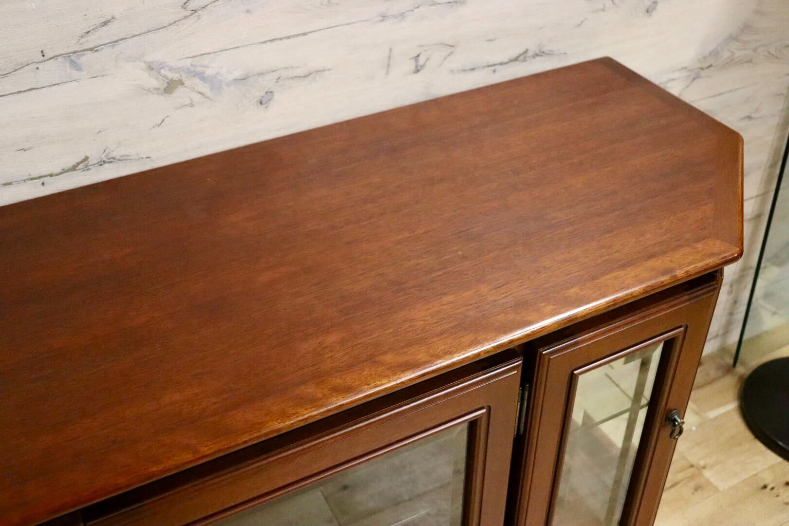 GMFN166○maruni / マルニ サイドボード キュリオケース キャビネット 飾り棚 リビング収納 ヨーロピアン クラシック