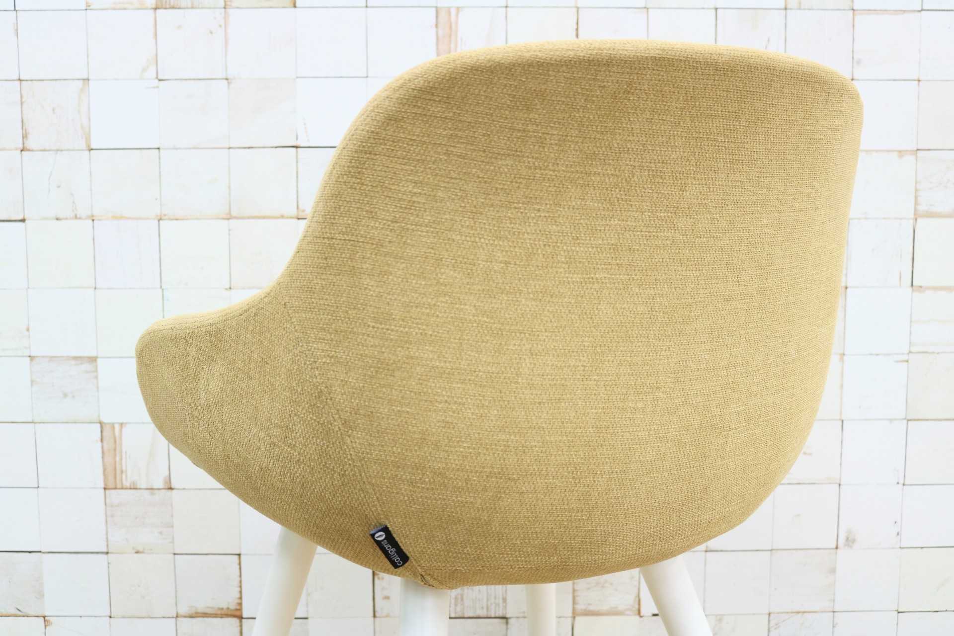 GMIH498A○Calligaris / カリガリス IGLOO イグルー ダイニングチェア チェア 椅子 ファブリック 店舗什器 イタリア 定価約9.8万