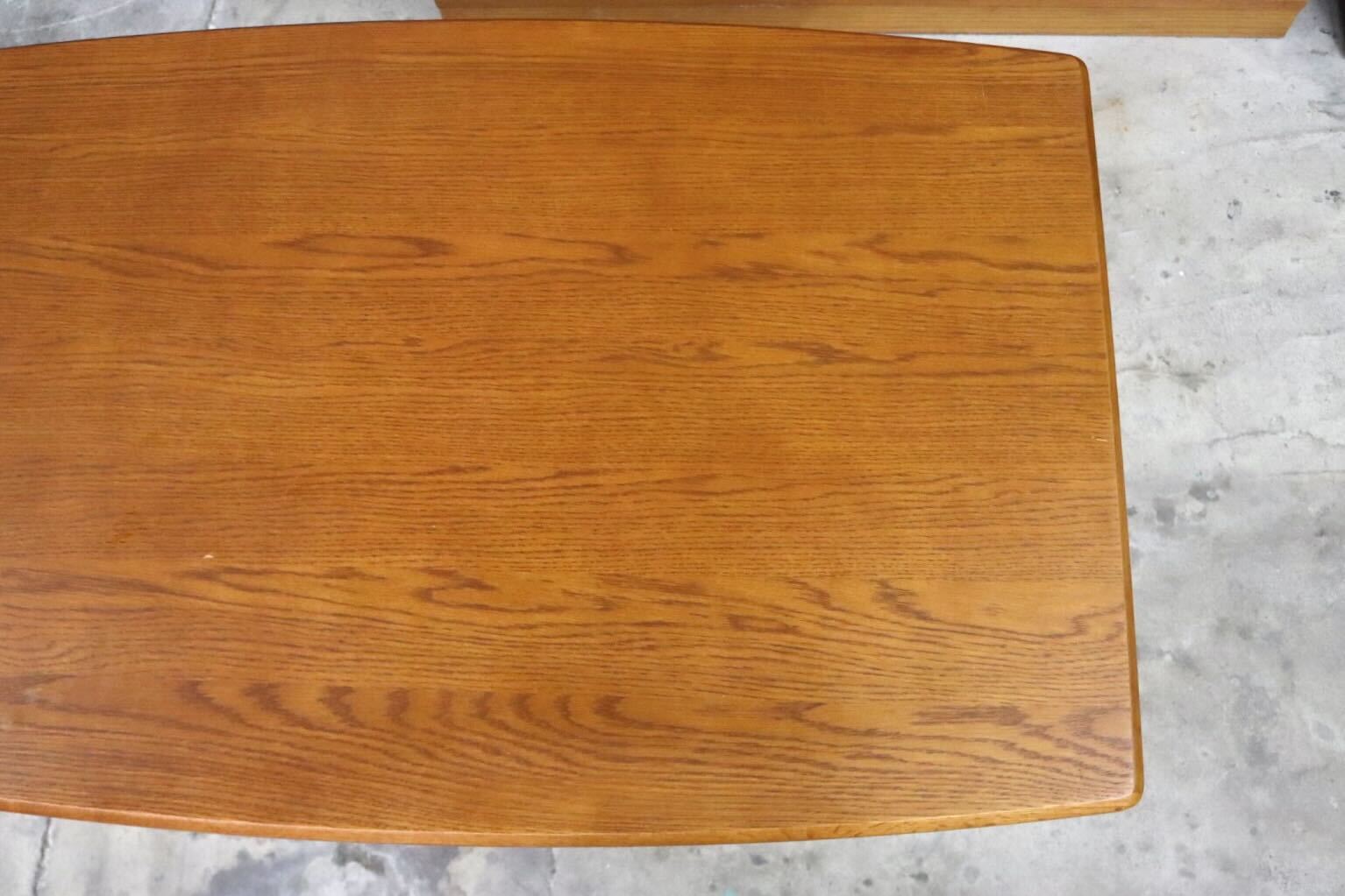 GMIK753H○unico / ウニコ WICK ダイニングテーブル 食卓テーブル 机 棚板付き 木製 オーク材 北欧スタイル クラシック