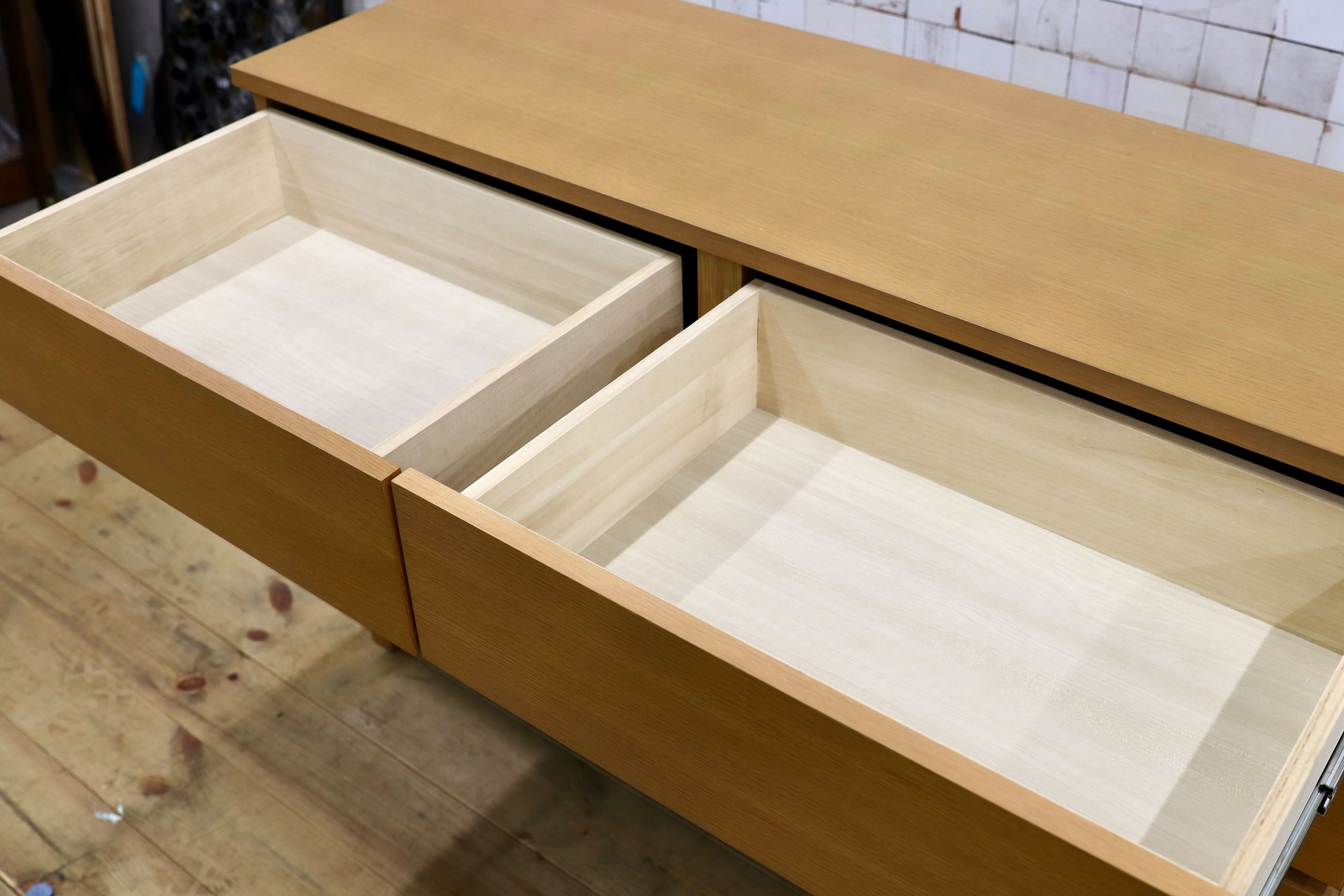 GMIK531○無印良品 / MUJI オーク材 チェスト 整理箪笥 サイドボード 引き出し収納 シンプル ナチュラル