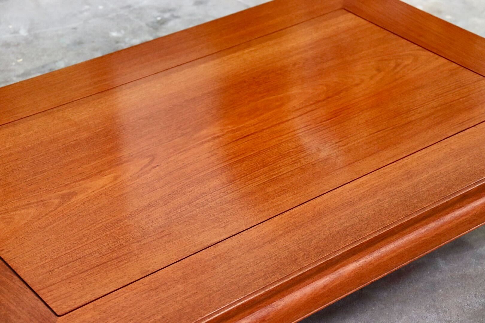 GMIS145○karimoku / カリモク 座卓 ローテーブル 座敷テーブル リビングテーブル 和家具 和モダン レトロ 国産家具 作家物 美品