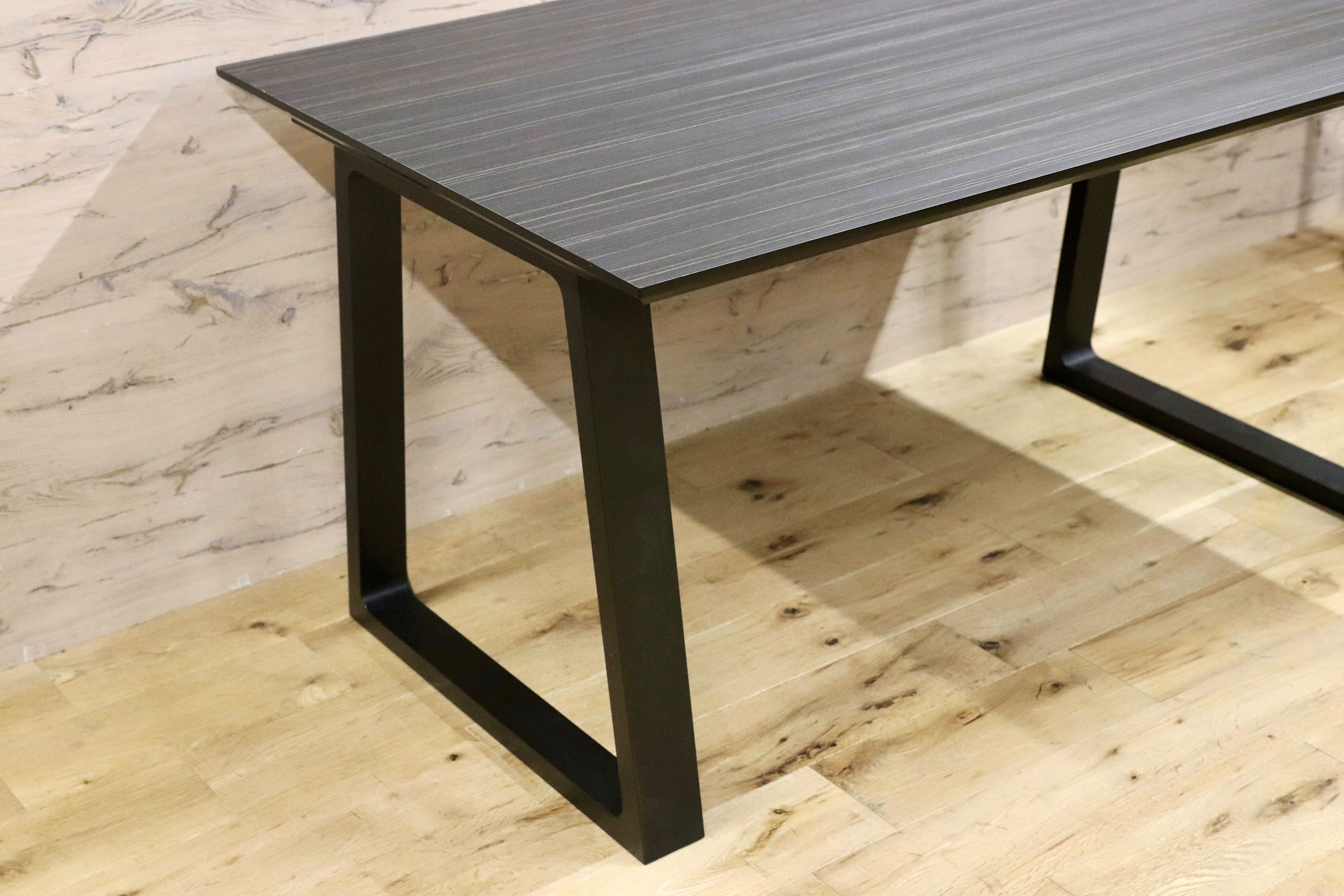 GMGS318○karimoku / カリモク ダイニングテーブル 食卓テーブル DA4580 ブラック スタイリッシュ モダン 定価9.46万