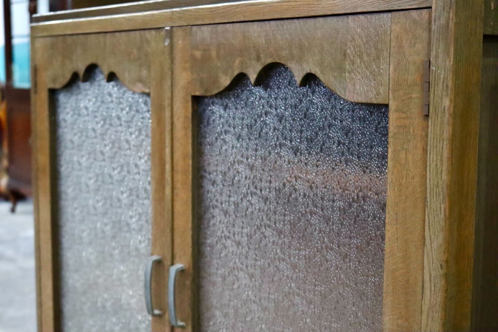 GMIH285B○和製アンティーク ヴィンテージ 昭和レトロ キャビネット リビングボード オーク材 クラシック