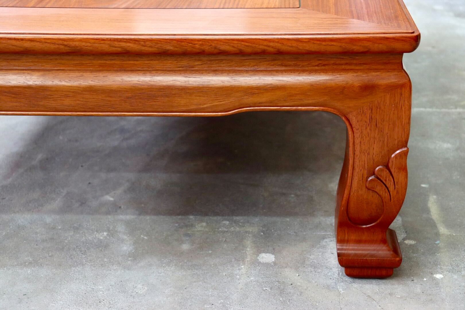 GMIS145○karimoku / カリモク 座卓 ローテーブル 座敷テーブル リビングテーブル 和家具 和モダン レトロ 国産家具 作家物 美品