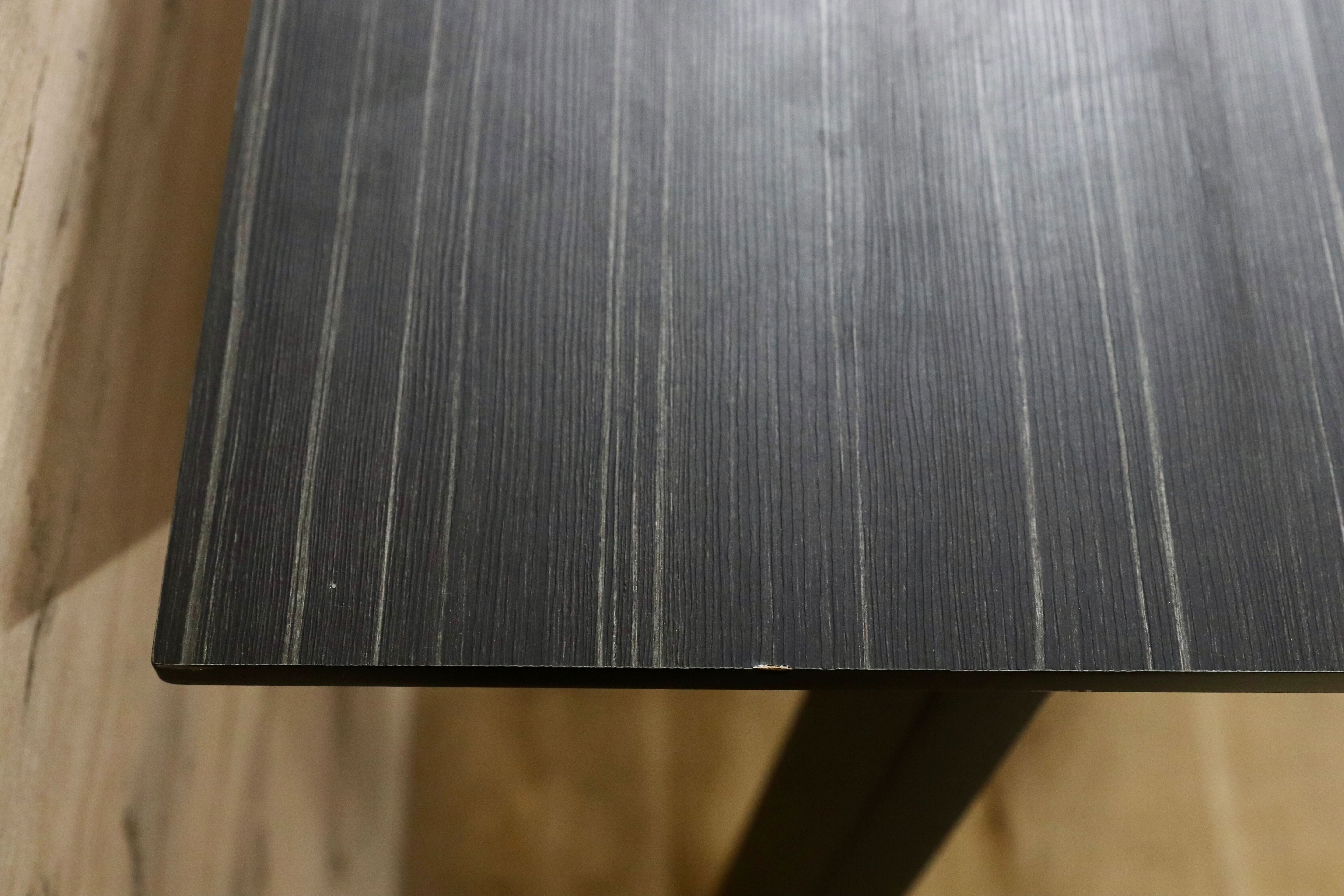 GMGS318○karimoku / カリモク ダイニングテーブル 食卓テーブル DA4580 ブラック スタイリッシュ モダン 定価9.46万