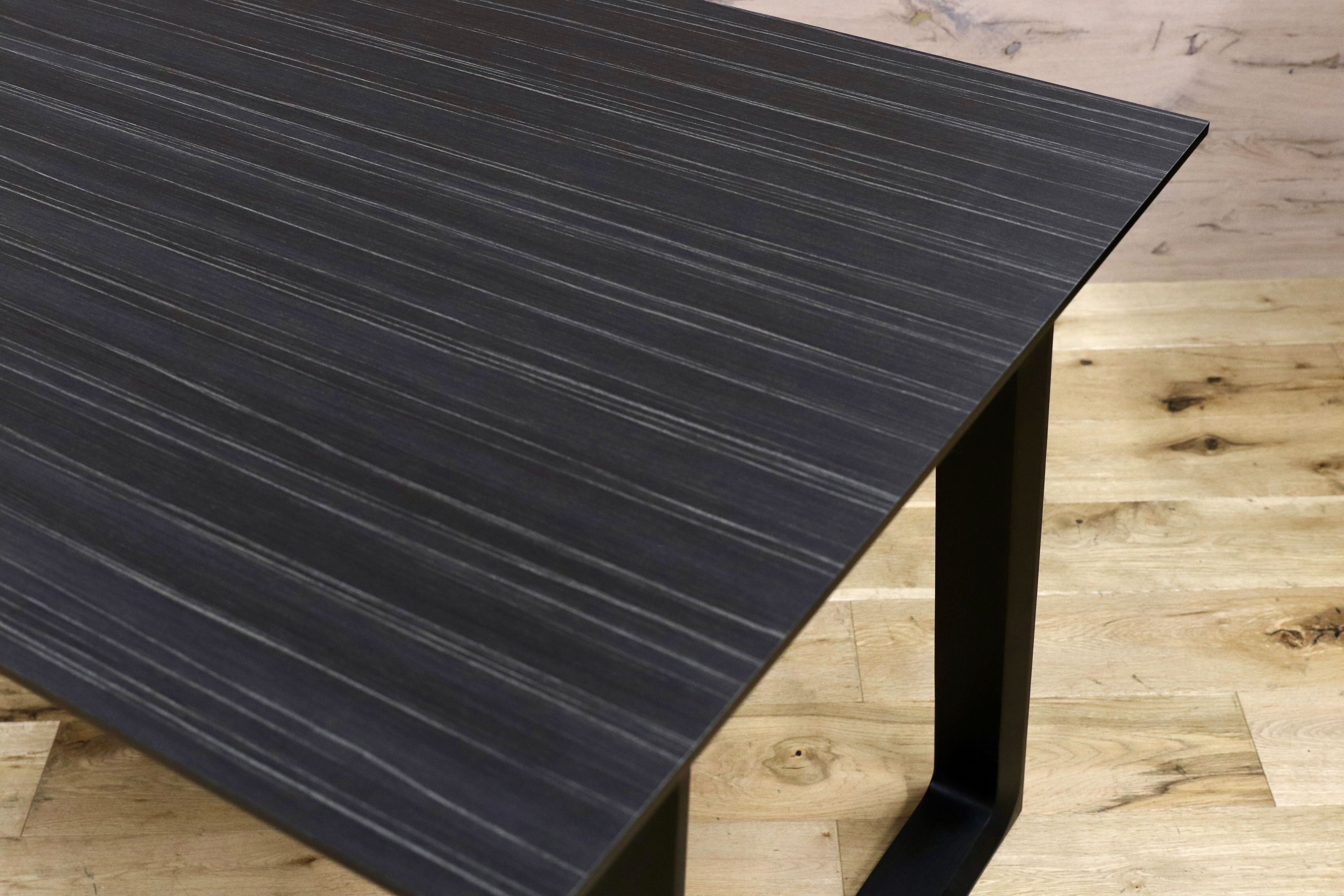 GMGS318○karimoku / カリモク ダイニングテーブル 食卓テーブル DA4580 ブラック スタイリッシュ モダン 定価9.46万