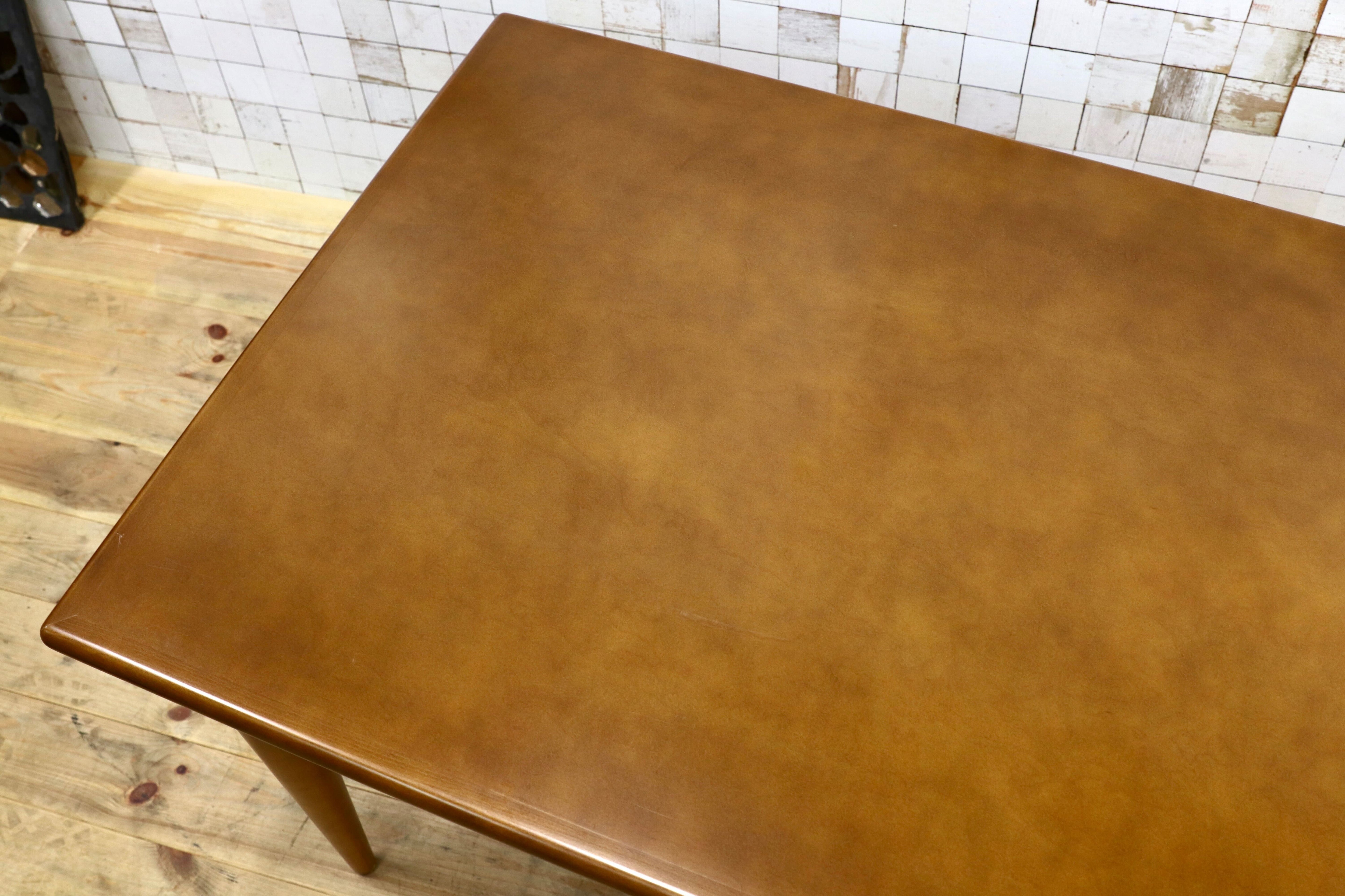 GMIN12○秋田木工 / AKIMOKU ダイニングテーブル 食卓テーブル IDC大塚家具 シンプルモダン 国産家具 レトロ ジャパニーズモダン