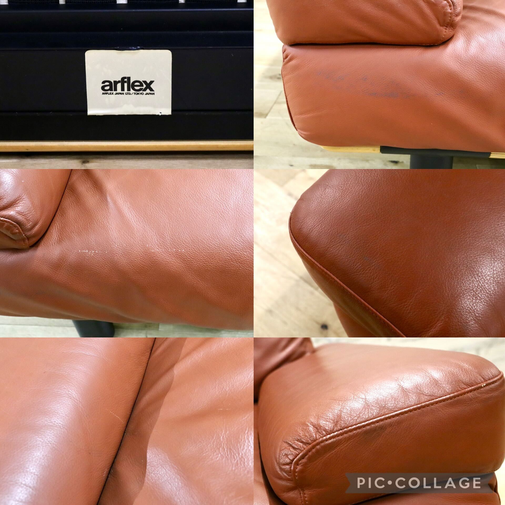 GMJS86A○arflex / アルフレックス JUNG2 シングルソファ ラウンジチェア パーソナルチェア 椅子 本革 イタリアモダン