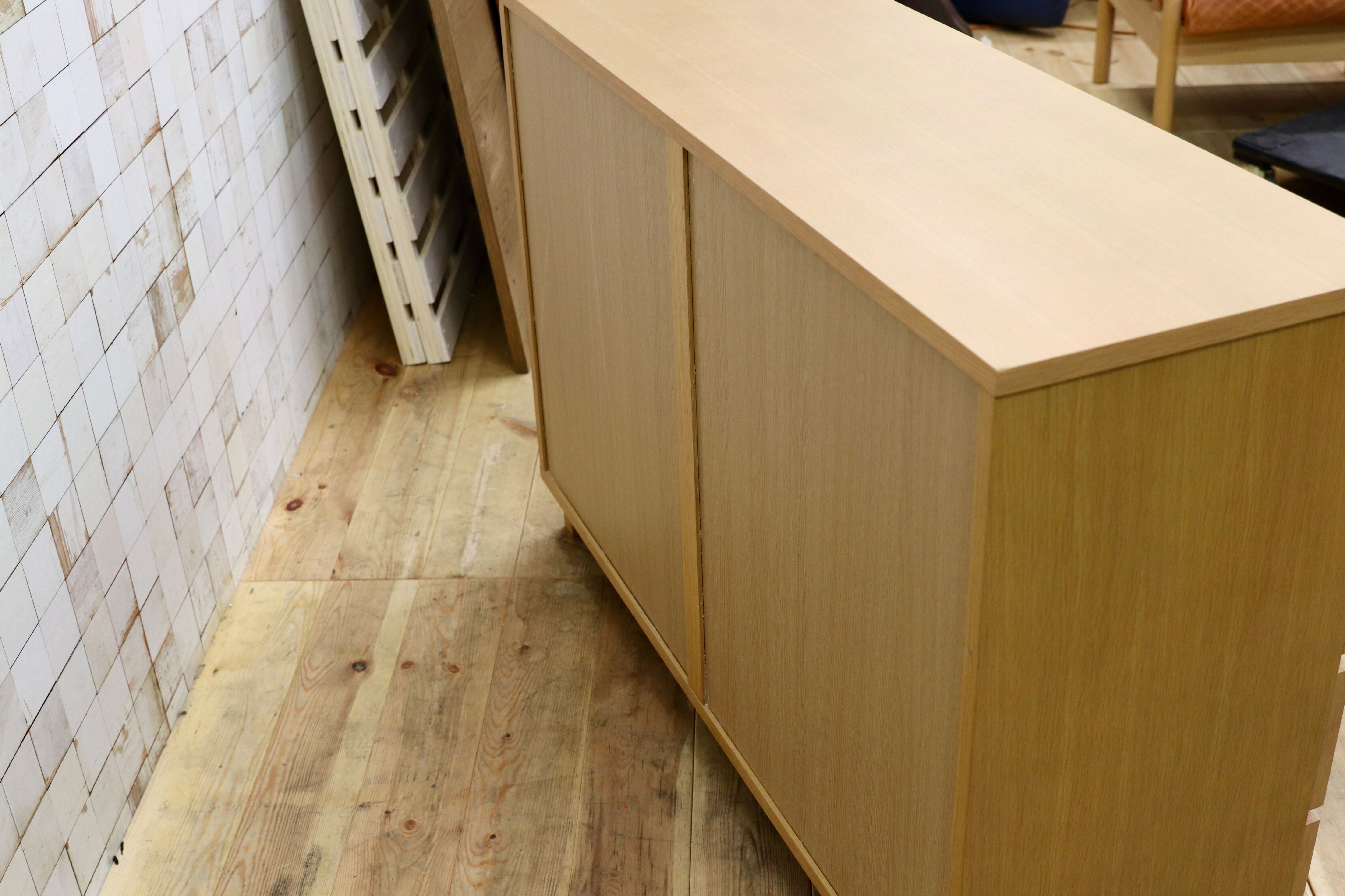 GMIK531○無印良品 / MUJI オーク材 チェスト 整理箪笥 サイドボード 引き出し収納 シンプル ナチュラル