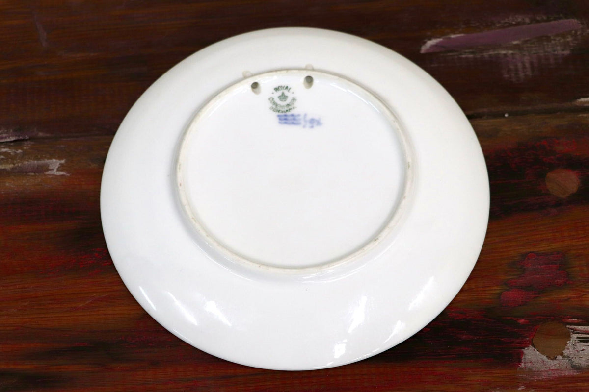 GMJO136L〇ROYAL COPENHAGEN / ロイヤルコペンハーゲン 1934年 イヤープレート 一軒家 オルフ・イェンセン エルミタージュ城 デンマーク製