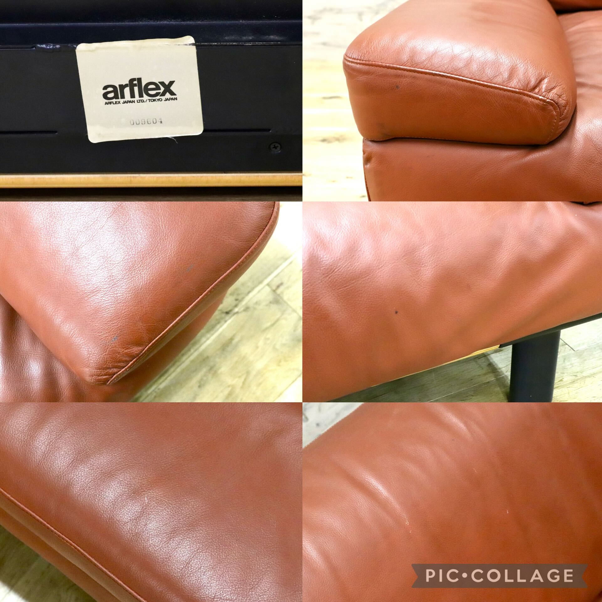 GMJS86B○arflex / アルフレックス JUNG2 シングルソファ ラウンジチェア パーソナルチェア 椅子 本革 イタリアモダン