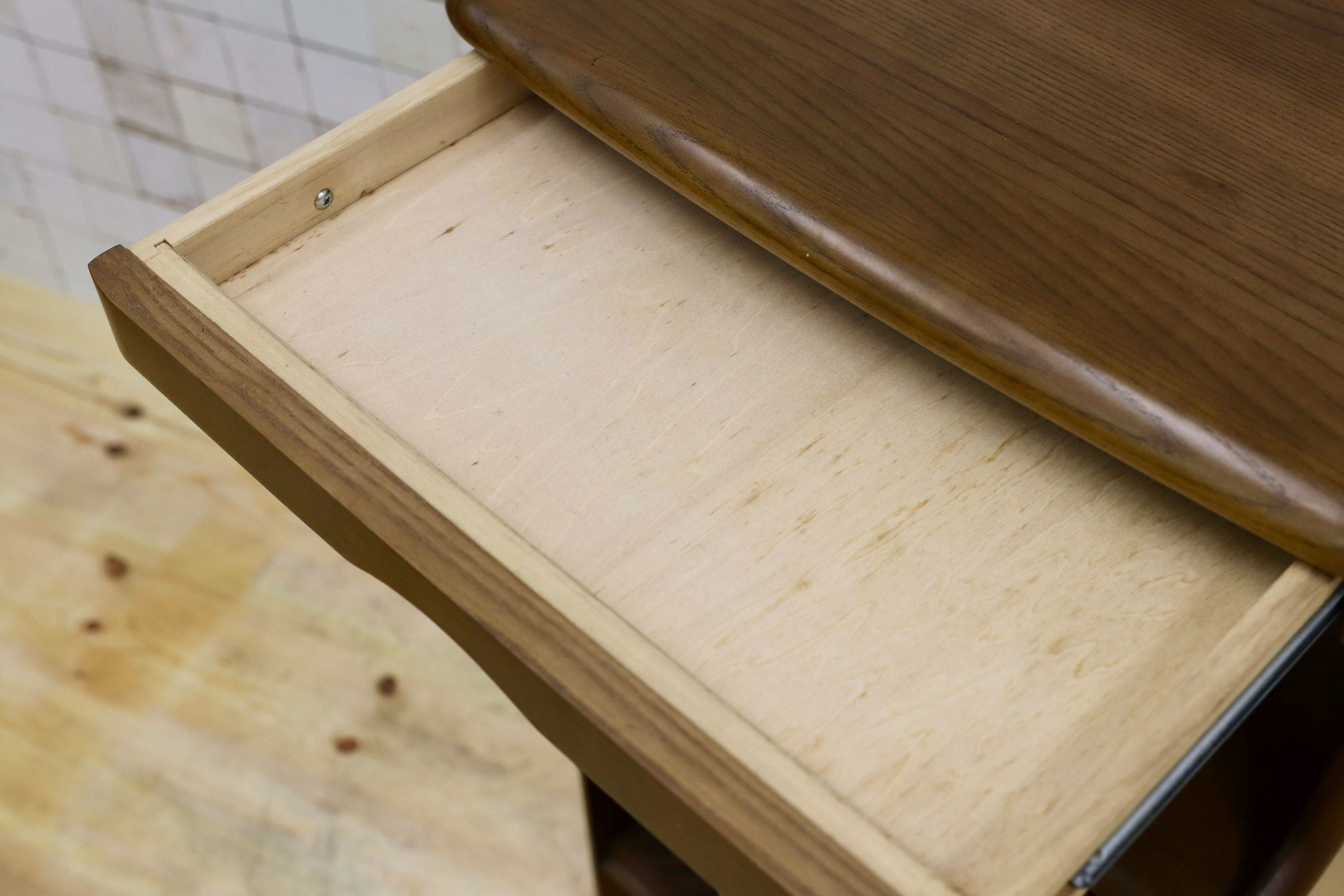 GMFK131○karimoku / カリモク 電話台 FAX台 木製 リビング収納 ラック サイドキャビネット 楢材 国産家具