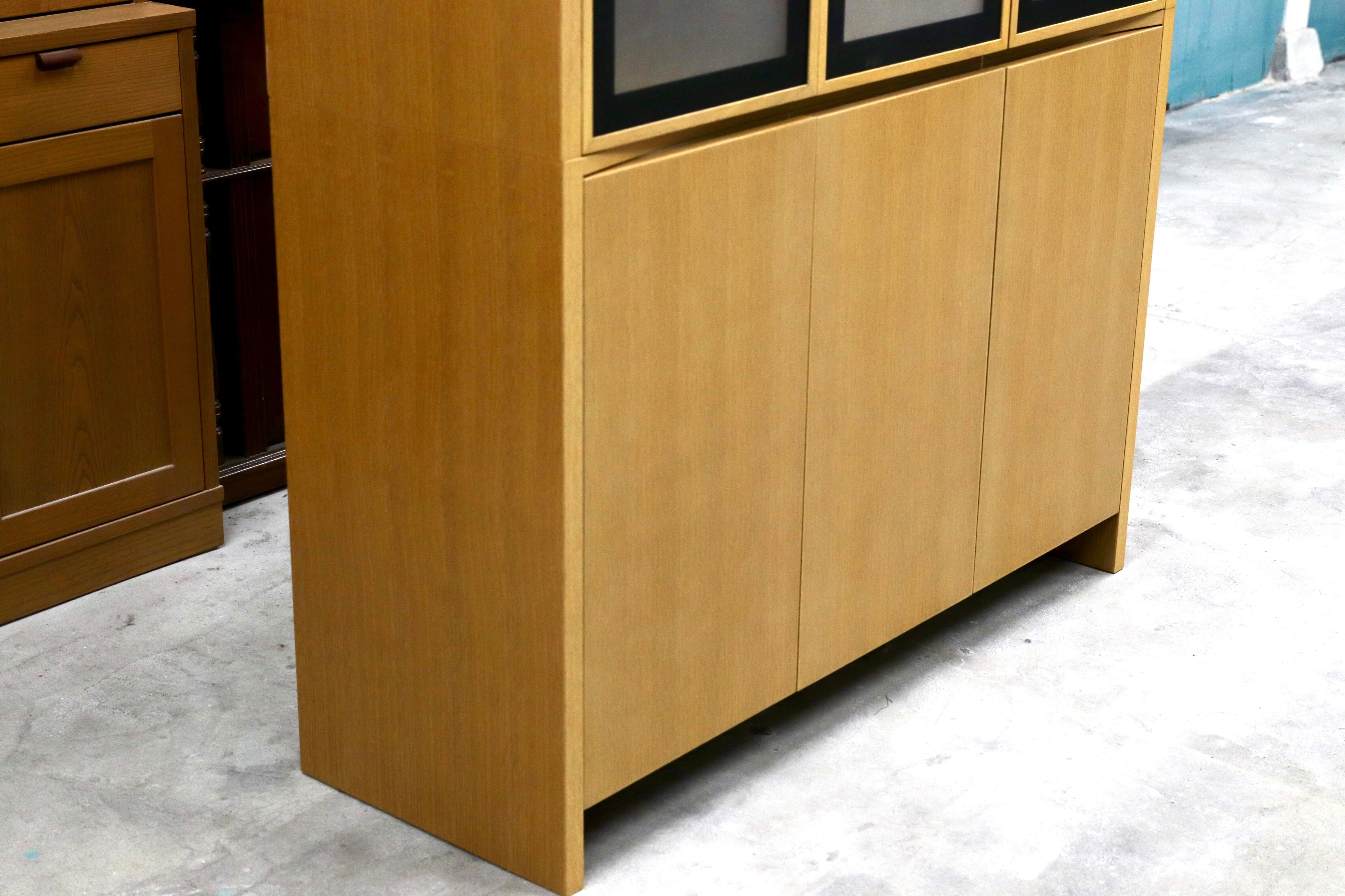 GMIK59○北欧スタイル オーク材 キャビネット 飾り棚 リビングボード シンプル ナチュラル 検)arflex CONDEHOUSE ACTUS