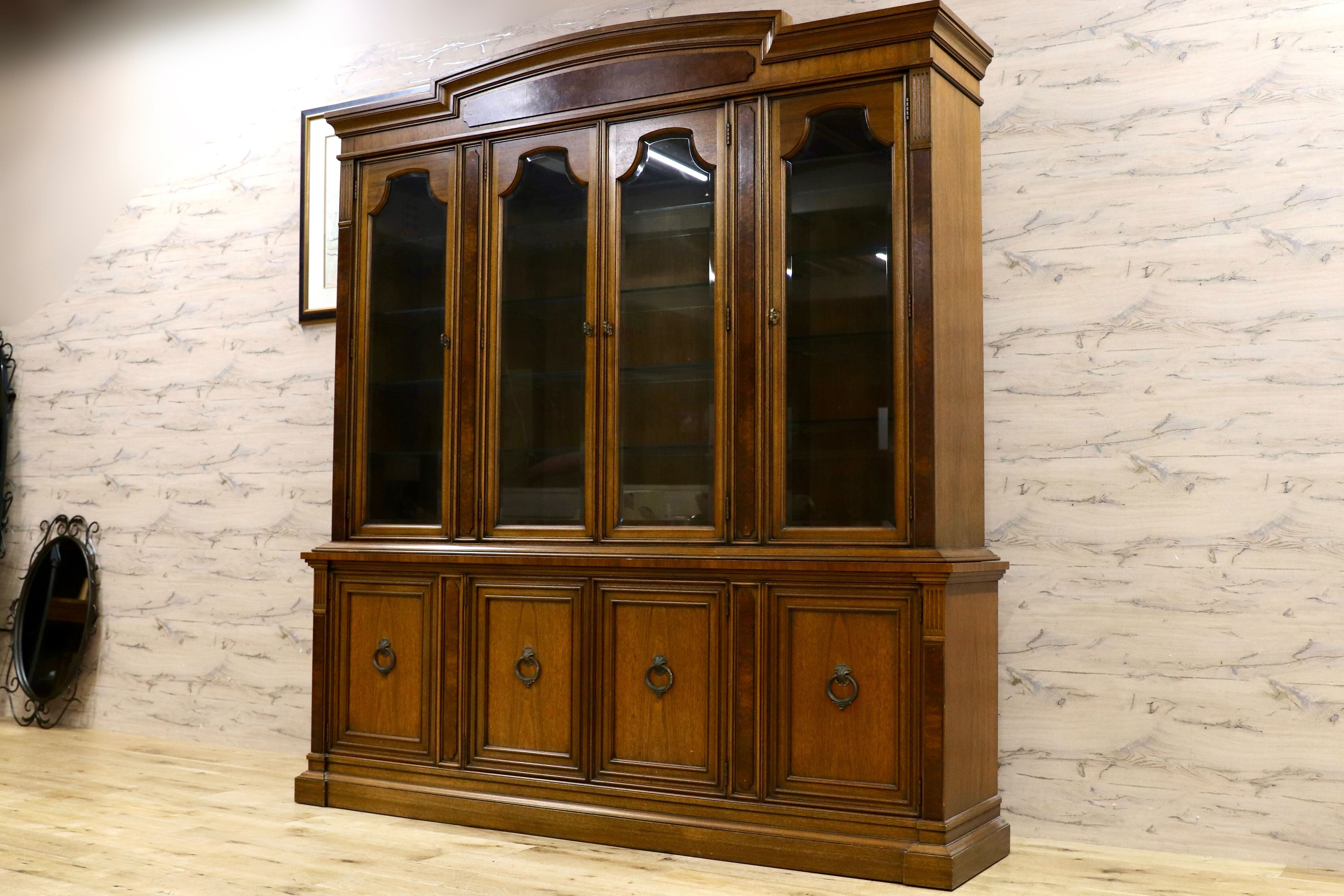 GMHK834○DREXEL HERITAGE / ドレクセルヘリテイジ フランチェスカ キャビネット 飾り棚 カップボード リビングボード 200万弱 稀少 最高級