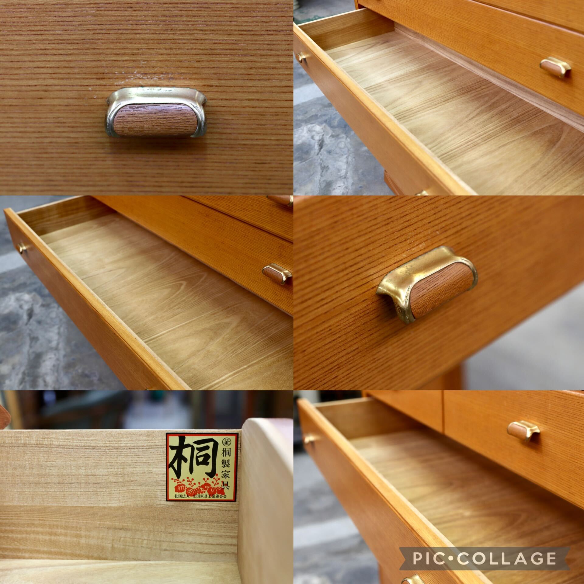 GMIH369B○多々納邦男 府中家具 チェスト 最高峰 着物箪笥 整理箪笥 洋服箪笥 和家具 タンス 約160万 稀少
