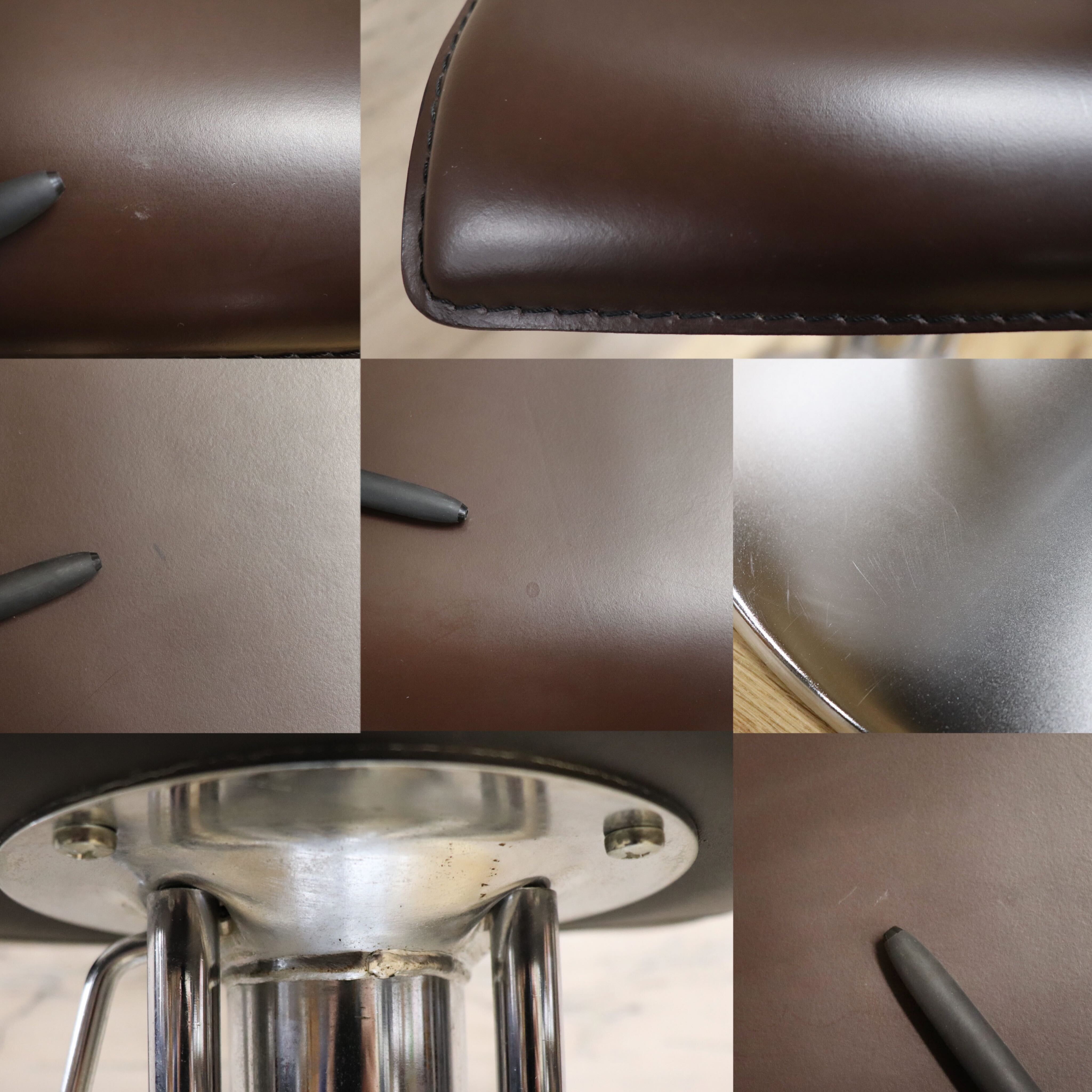 GMGN63B○cattelan italia / カッテラン イタリア カウンターチェア ダイニングチェア 椅子 レザー バーチェア モダン クチーナ 展示品
