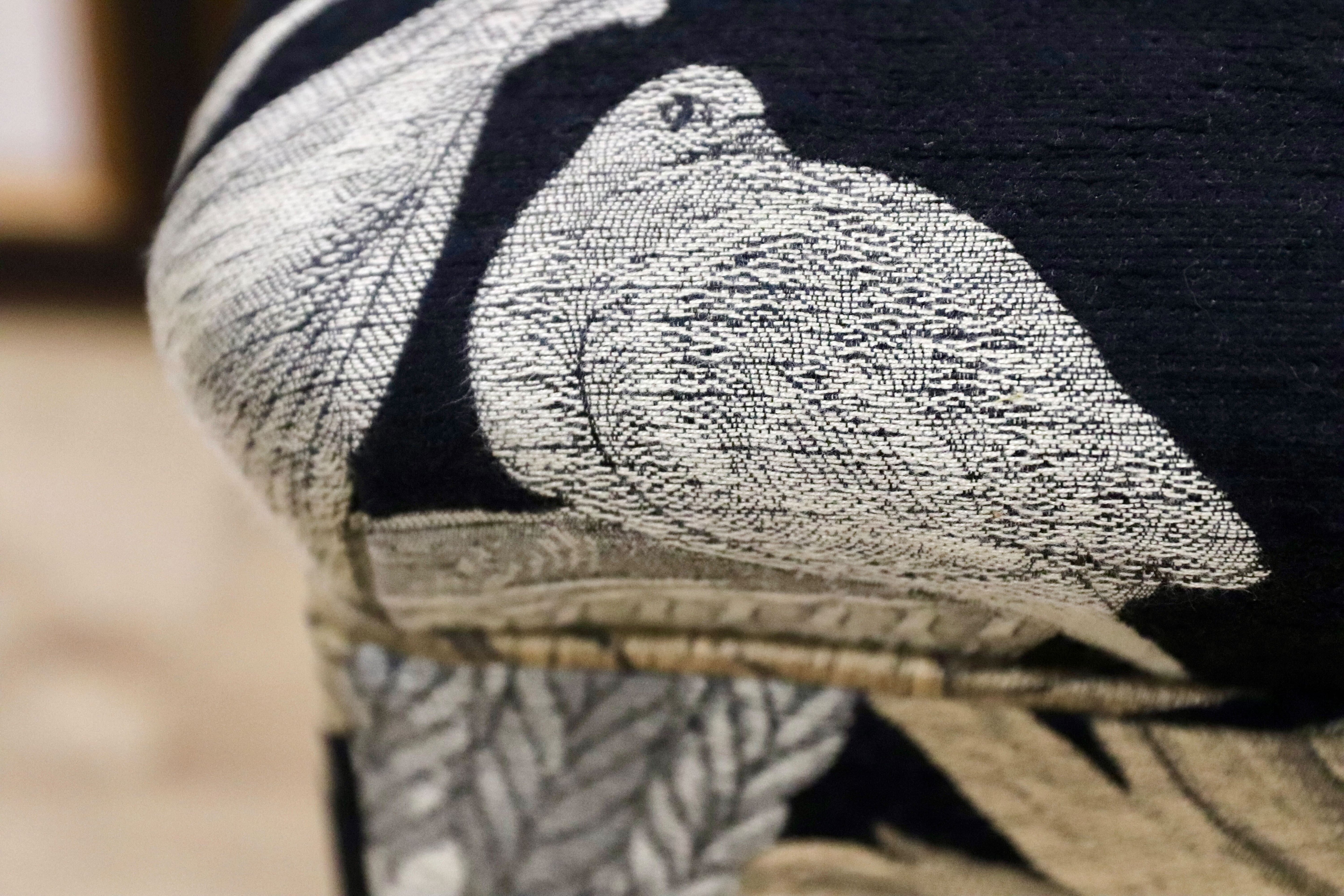 GMGF135○DURESTA / デュレスタ オットマン フットスツール 西洋 イギリス 高級家具 IDC大塚家具 約40万 ショールーム展示品