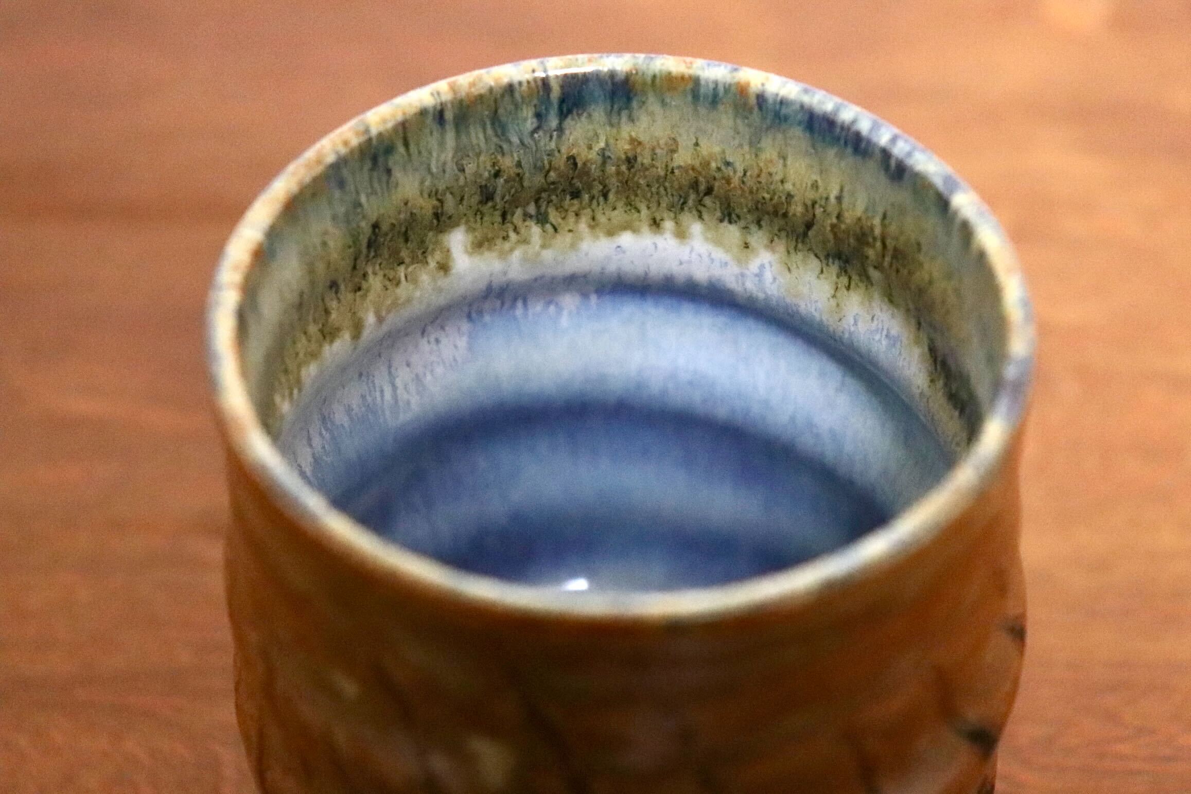 GMIO463B○千代市陶房 清水千代市 丹波焼 湯呑み 陶器 丹波篠山 伝統工芸 未使用