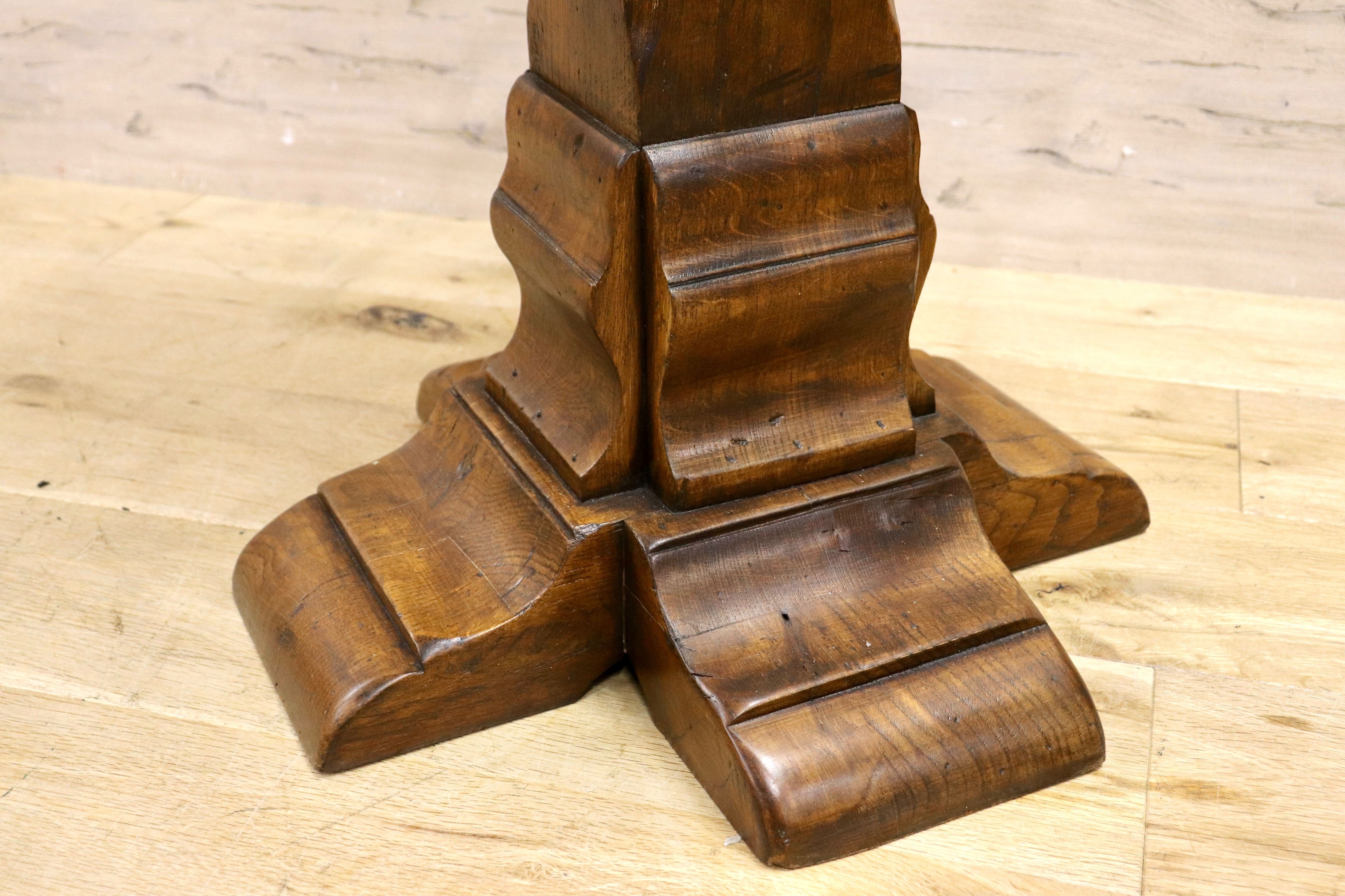 GMIK7K○スペイン製 カスティリアンスタイル バースツール ハイチェア カウンター 回転式 椅子 オーク 本革 アンティーク ヴィンテージ