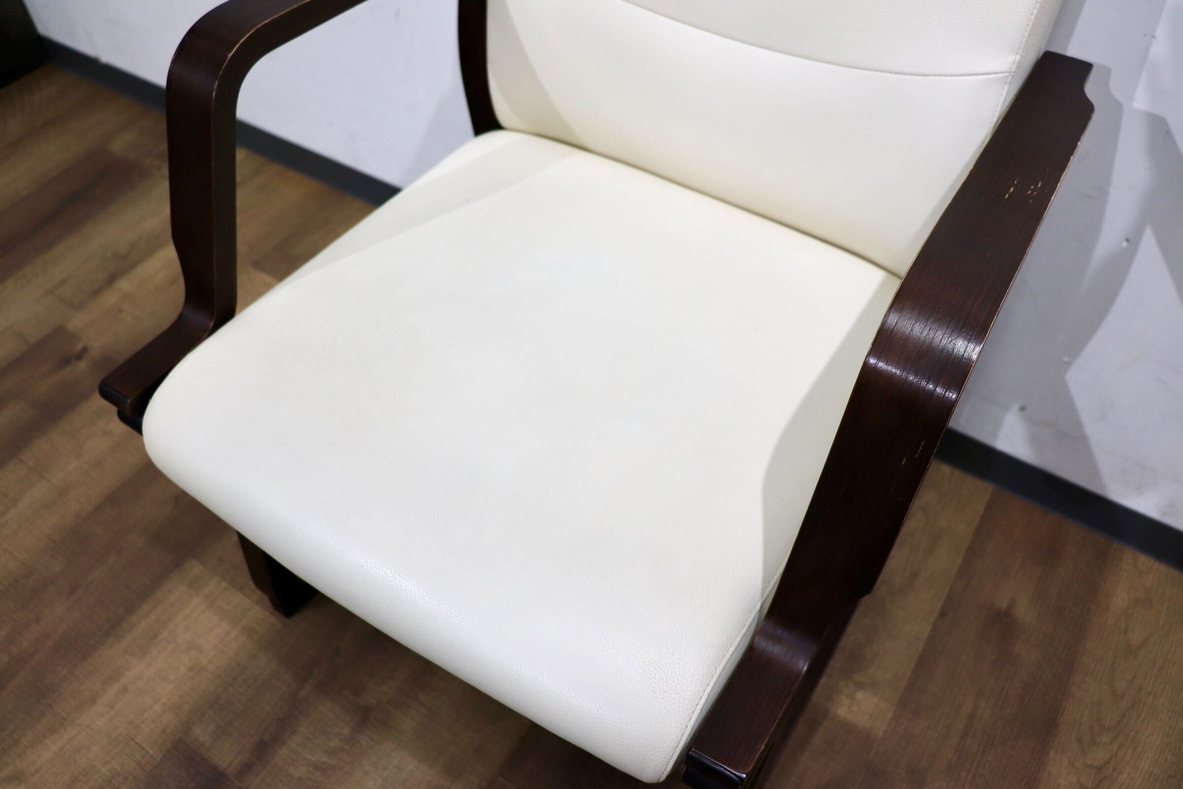 GMHN244B○karimoku / カリモク Direttore ディレトーレ リクライニングチェア ダイニングチェア アームチェア 合皮 国産家具