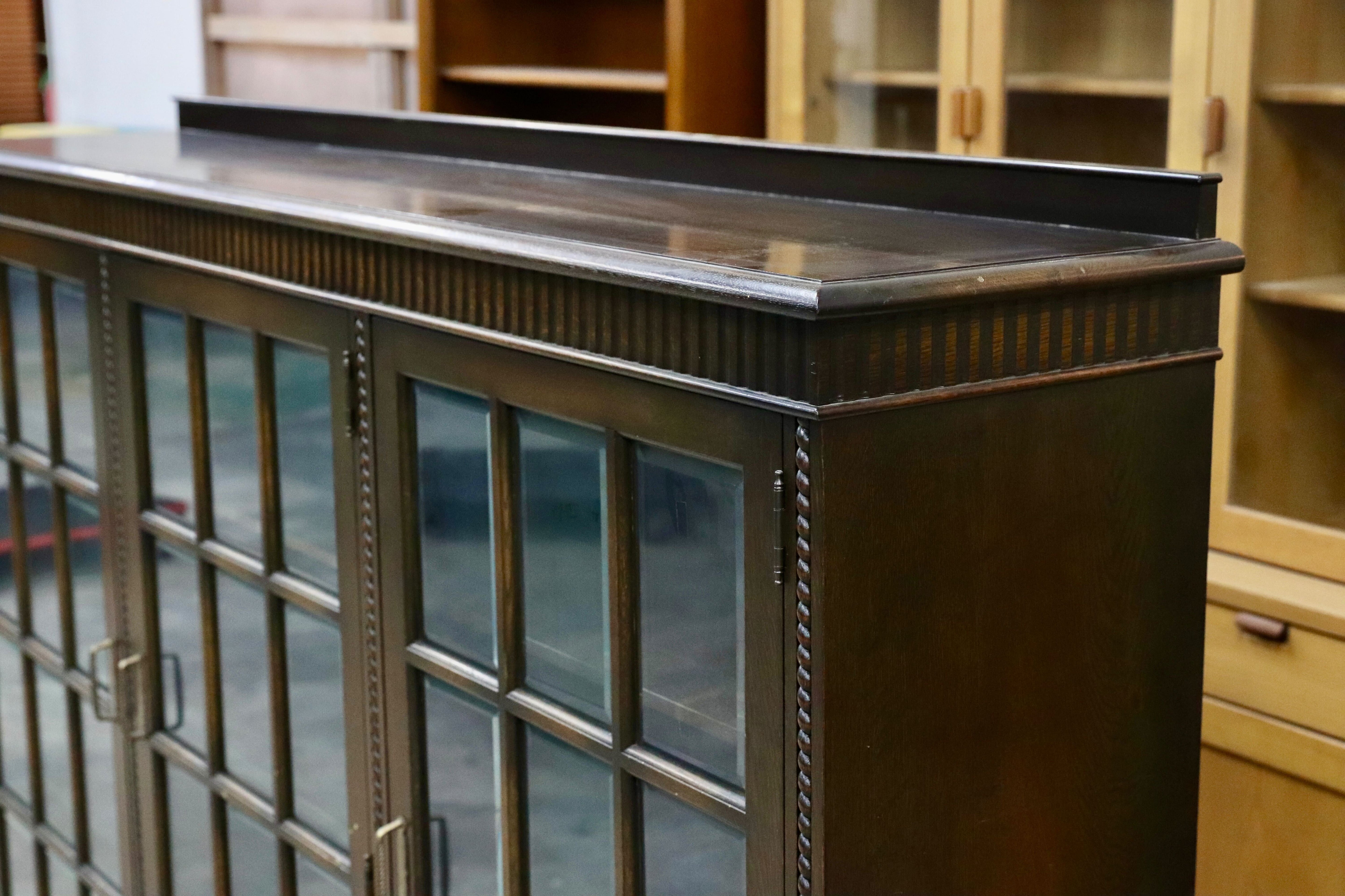 GMIK50○和製 アンティーク リビングボード サイドボード 英国クラシック ヴィンテージ 店舗什器 年代物 神戸洋家具