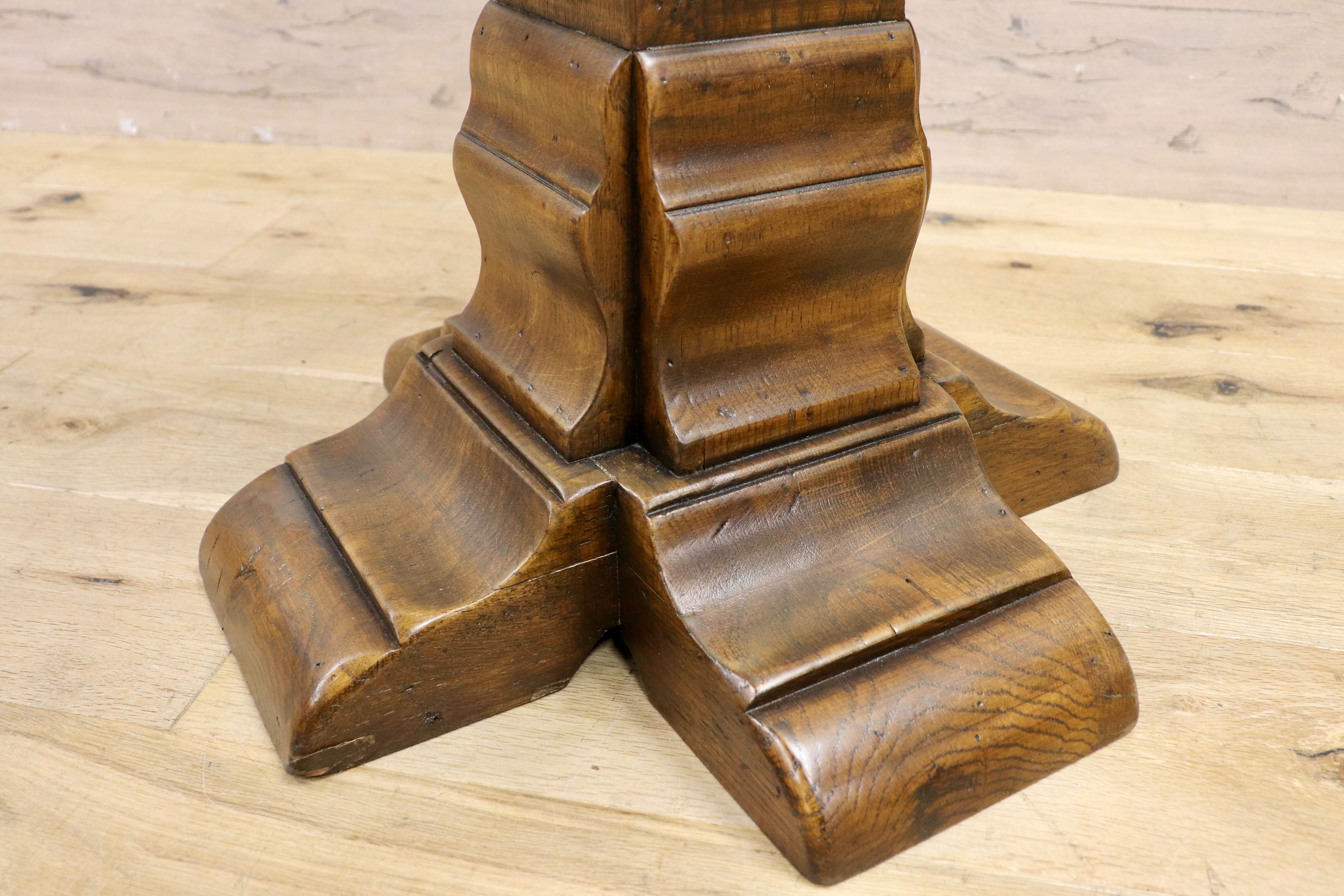 GMIK7M○スペイン製 カスティリアンスタイル バースツール ハイチェア カウンター 回転式 椅子 オーク 本革 アンティーク ヴィンテージ