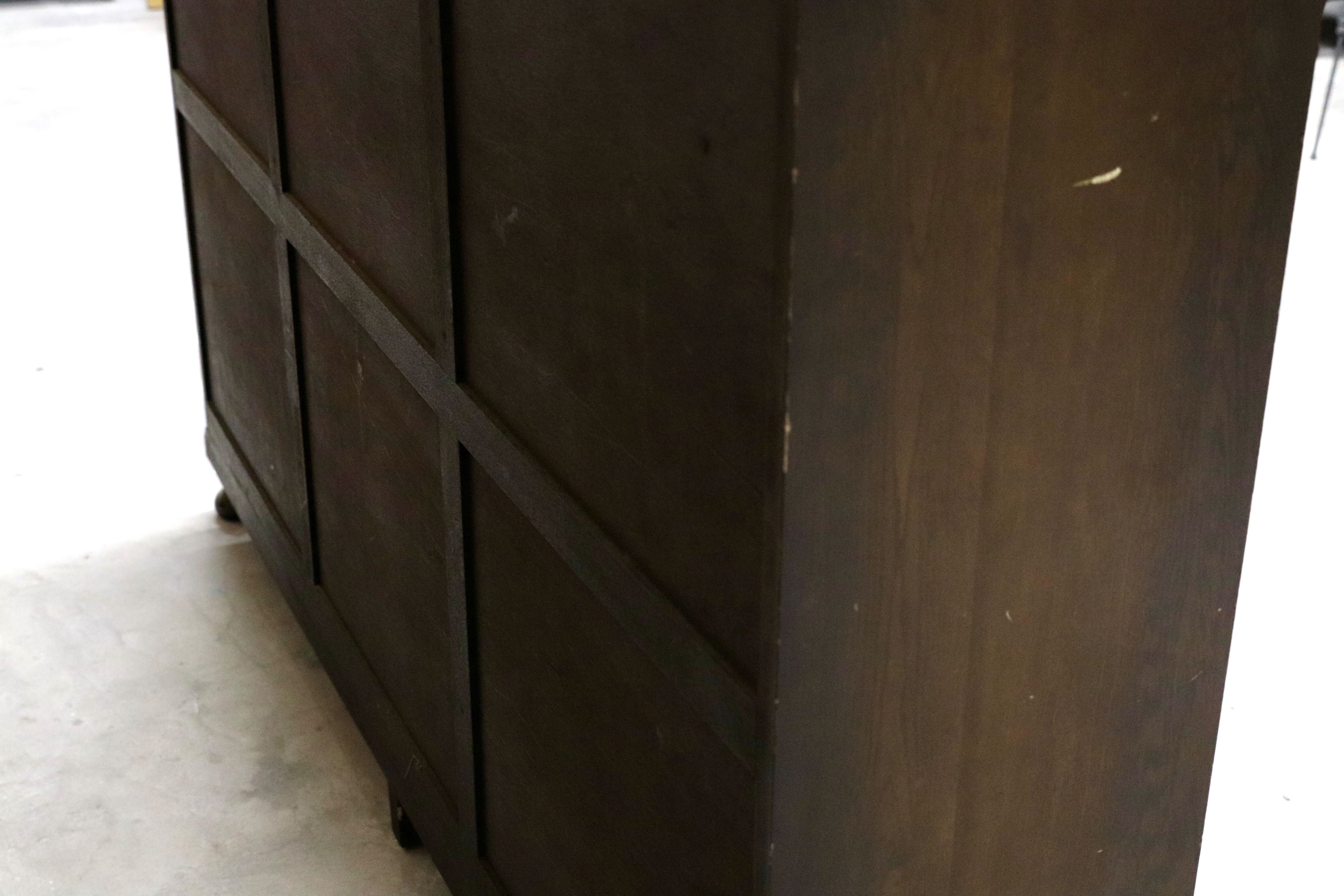 GMIK50○和製 アンティーク リビングボード サイドボード 英国クラシック ヴィンテージ 店舗什器 年代物 神戸洋家具