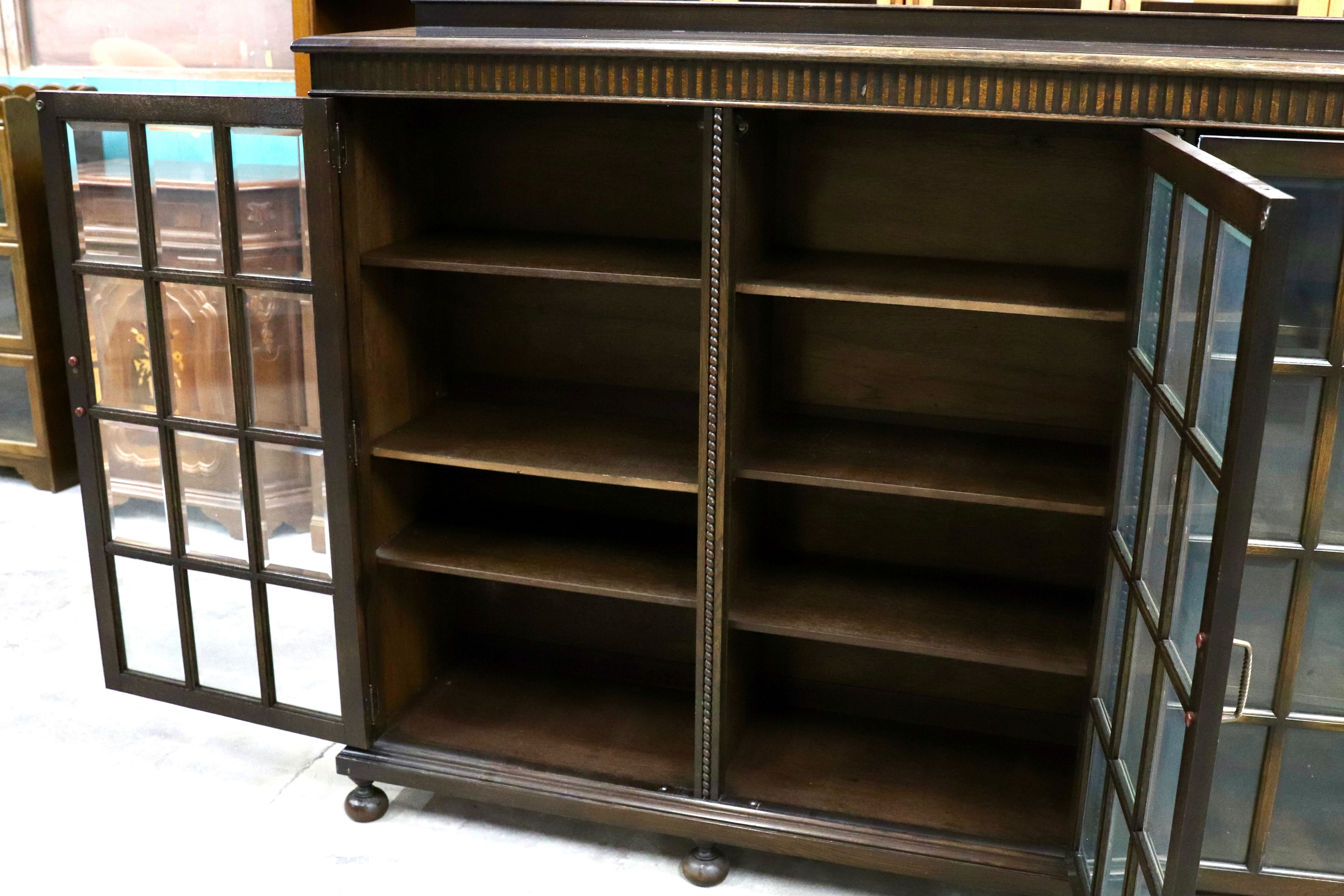 GMIK50○和製 アンティーク リビングボード サイドボード 英国クラシック ヴィンテージ 店舗什器 年代物 神戸洋家具