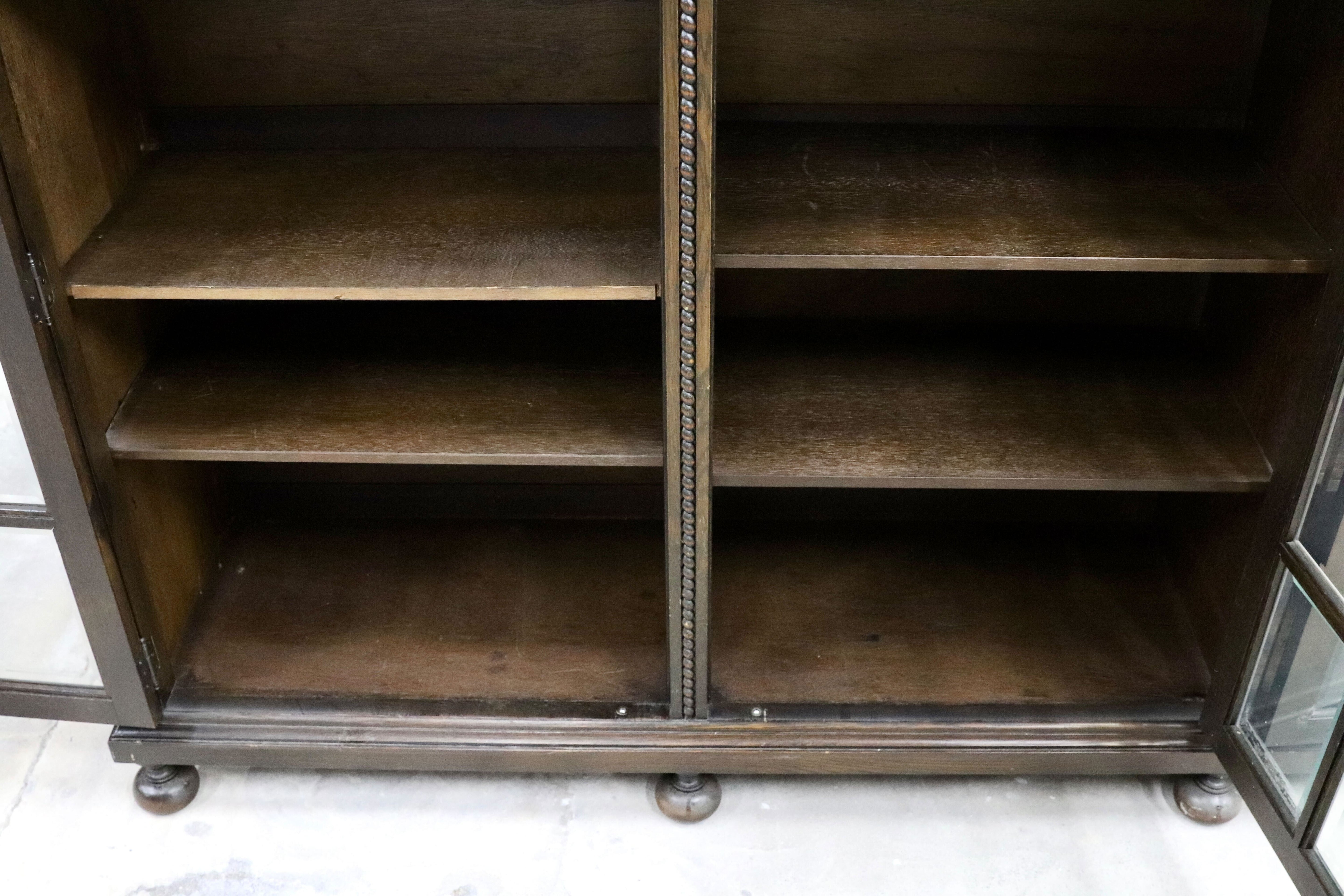 GMIK50○和製 アンティーク リビングボード サイドボード 英国クラシック ヴィンテージ 店舗什器 年代物 神戸洋家具