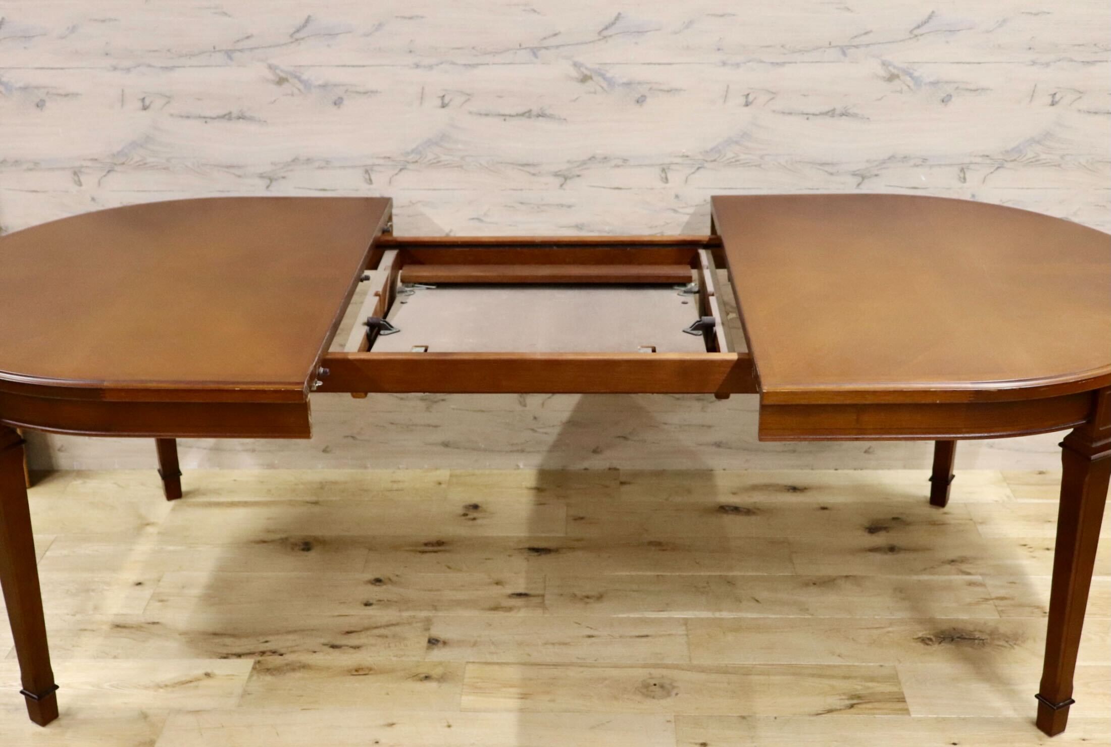 GMHS381○maruni / マルニ 地中海 ダイニングテーブル エクステンションテーブル 伸長式 食卓テーブル クラシック ヨーロピアン 約33万