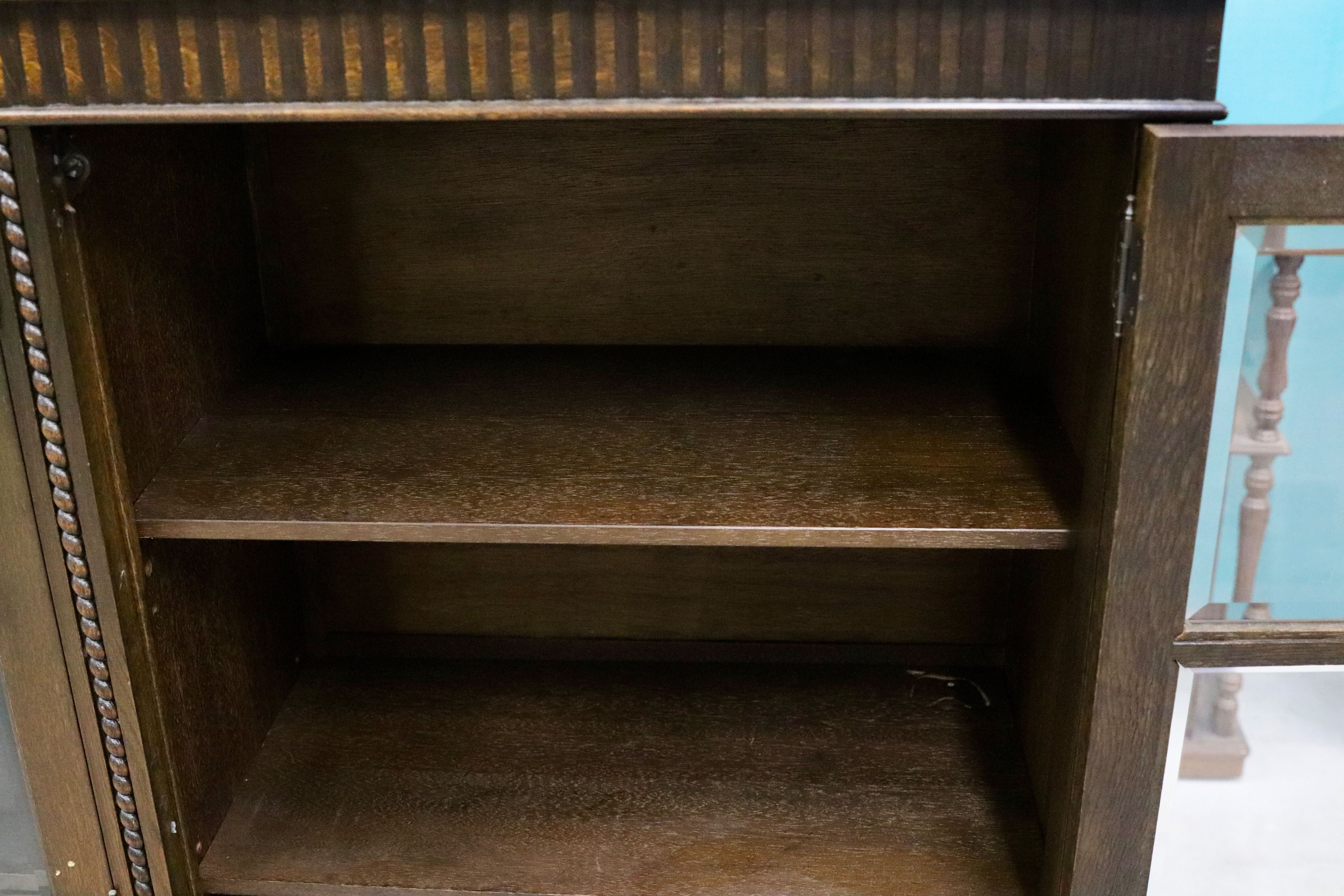 GMIK50○和製 アンティーク リビングボード サイドボード 英国クラシック ヴィンテージ 店舗什器 年代物 神戸洋家具