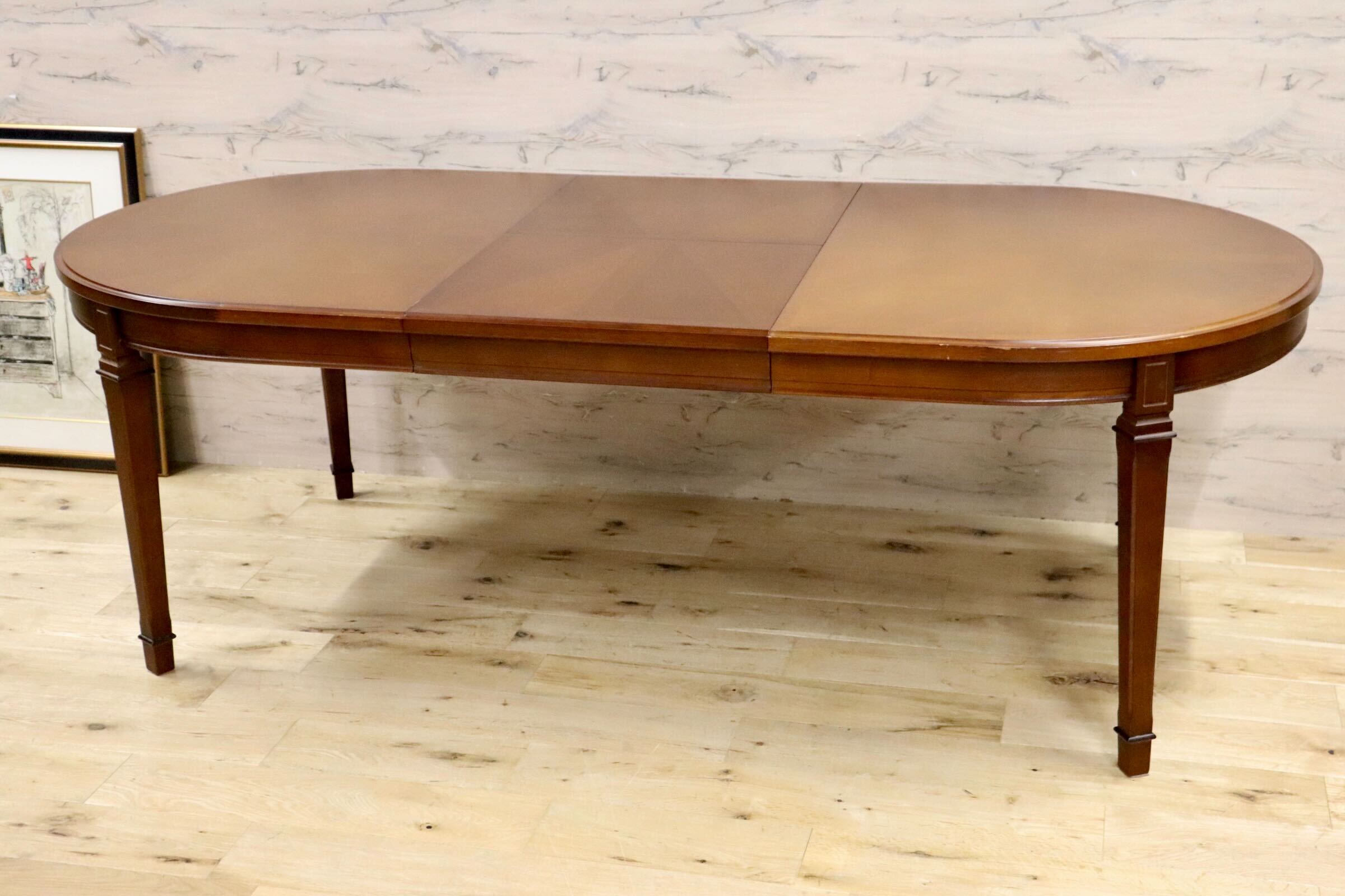 GMHS381○maruni / マルニ 地中海 ダイニングテーブル エクステンションテーブル 伸長式 食卓テーブル クラシック ヨーロピアン 約33万