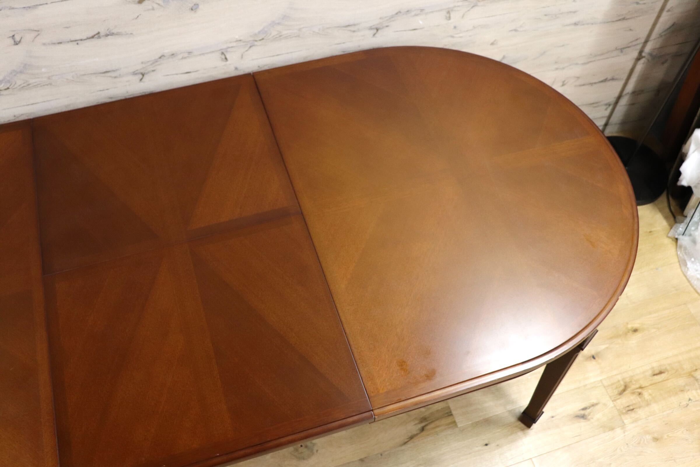 GMHS381○maruni / マルニ 地中海 ダイニングテーブル エクステンションテーブル 伸長式 食卓テーブル クラシック ヨーロピアン 約33万