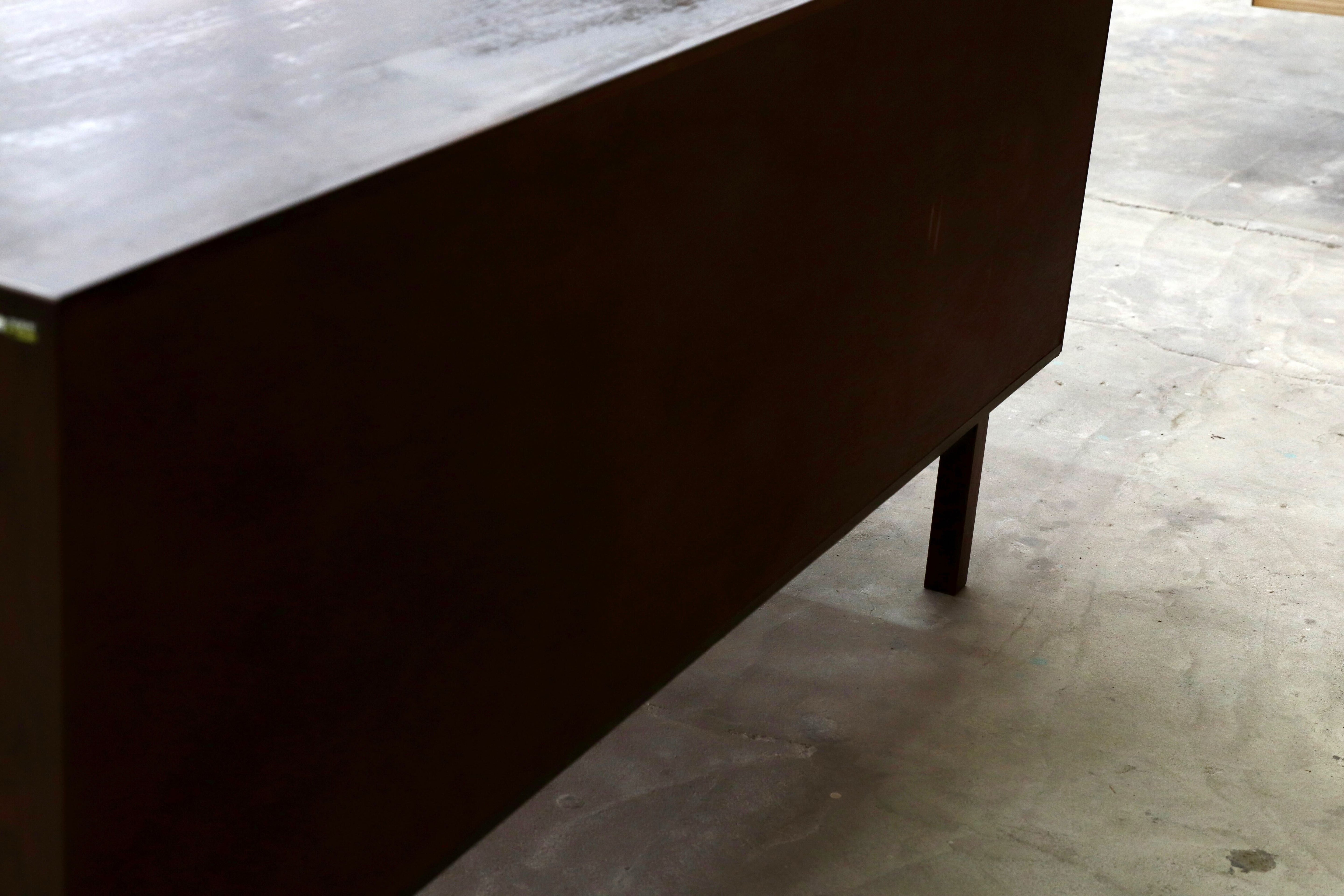 GMIK44○オールドカリモク karimoku ローズウッド サイドボード リビングボード 収納家具 年代物 ヴィンテージ