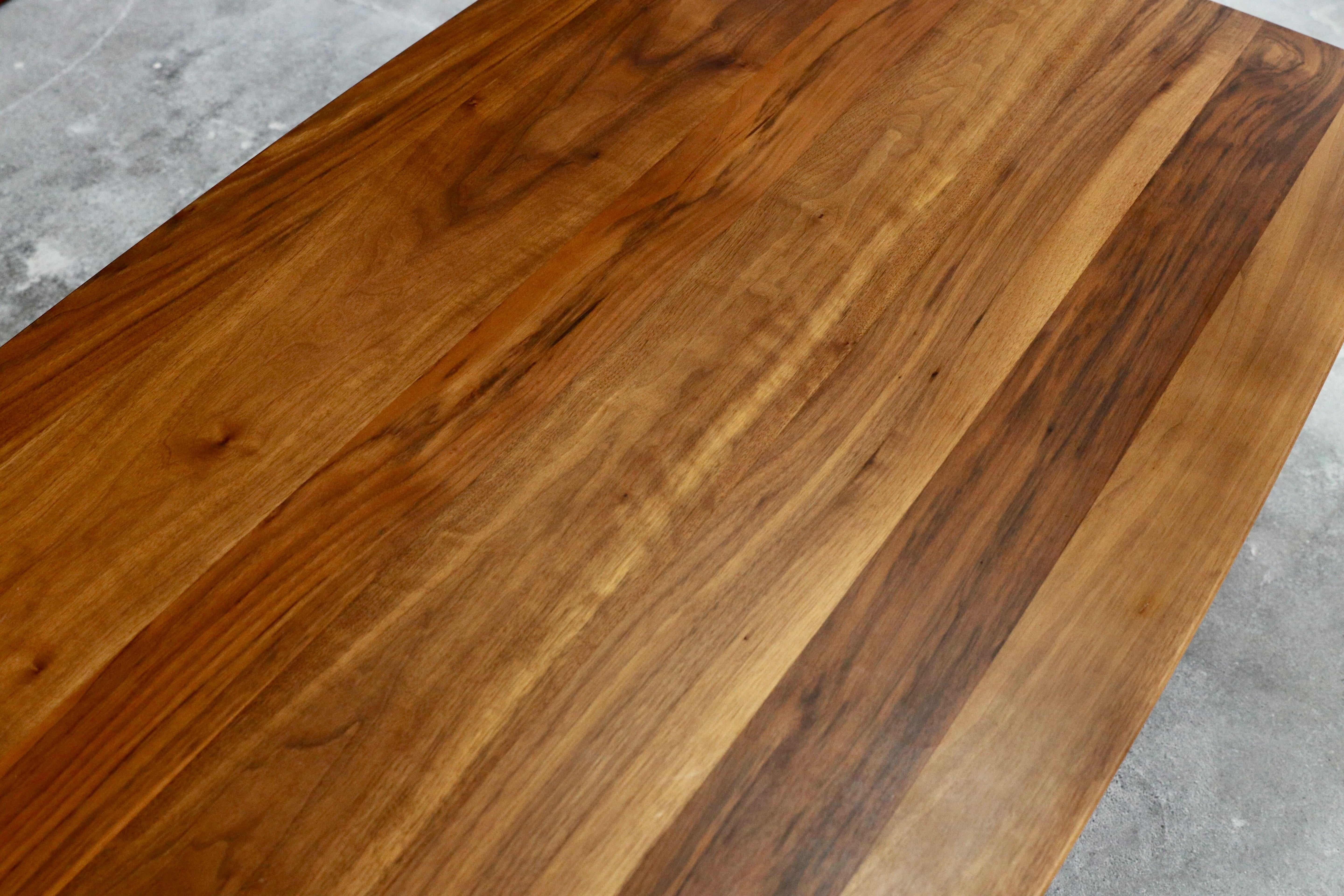 GMHO41○porada / ポラダ TRILOT COFFEE TABLE ウォールナット無垢 センターテーブル リビングテーブル イタリアモダン 最高級 定価45.8万